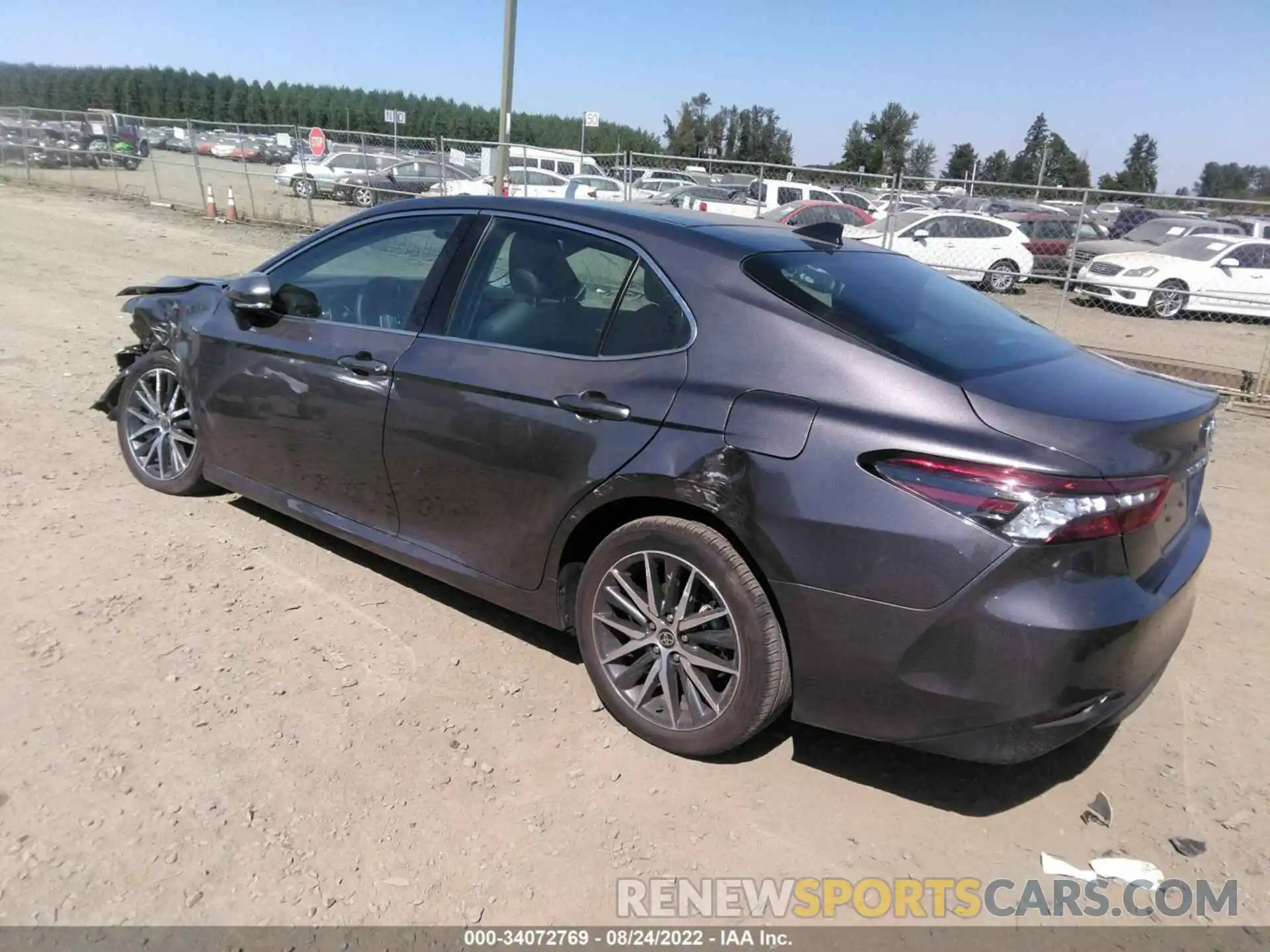 3 Photograph of a damaged car 4T1F11BK7NU063829 TOYOTA CAMRY 2022