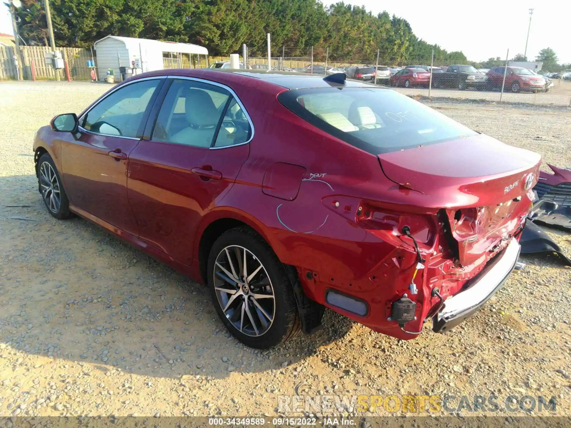 3 Photograph of a damaged car 4T1F11BKXNU048239 TOYOTA CAMRY 2022