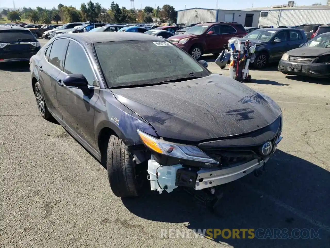 1 Photograph of a damaged car 4T1F31AK0NU573385 TOYOTA CAMRY 2022