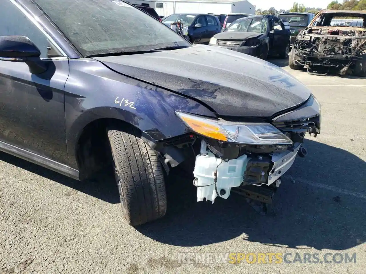 9 Photograph of a damaged car 4T1F31AK0NU573385 TOYOTA CAMRY 2022