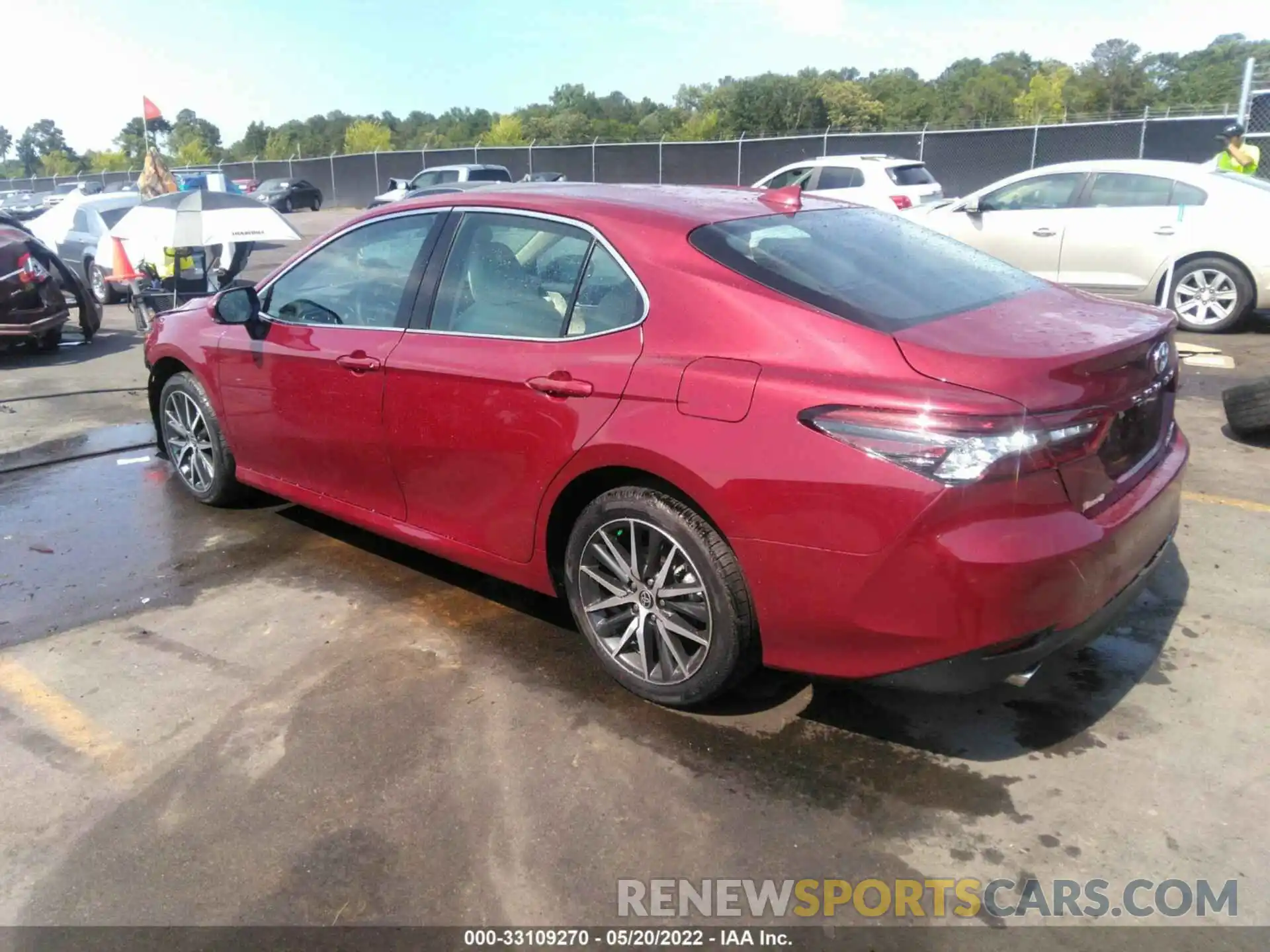 3 Photograph of a damaged car 4T1F31AK0NU587982 TOYOTA CAMRY 2022