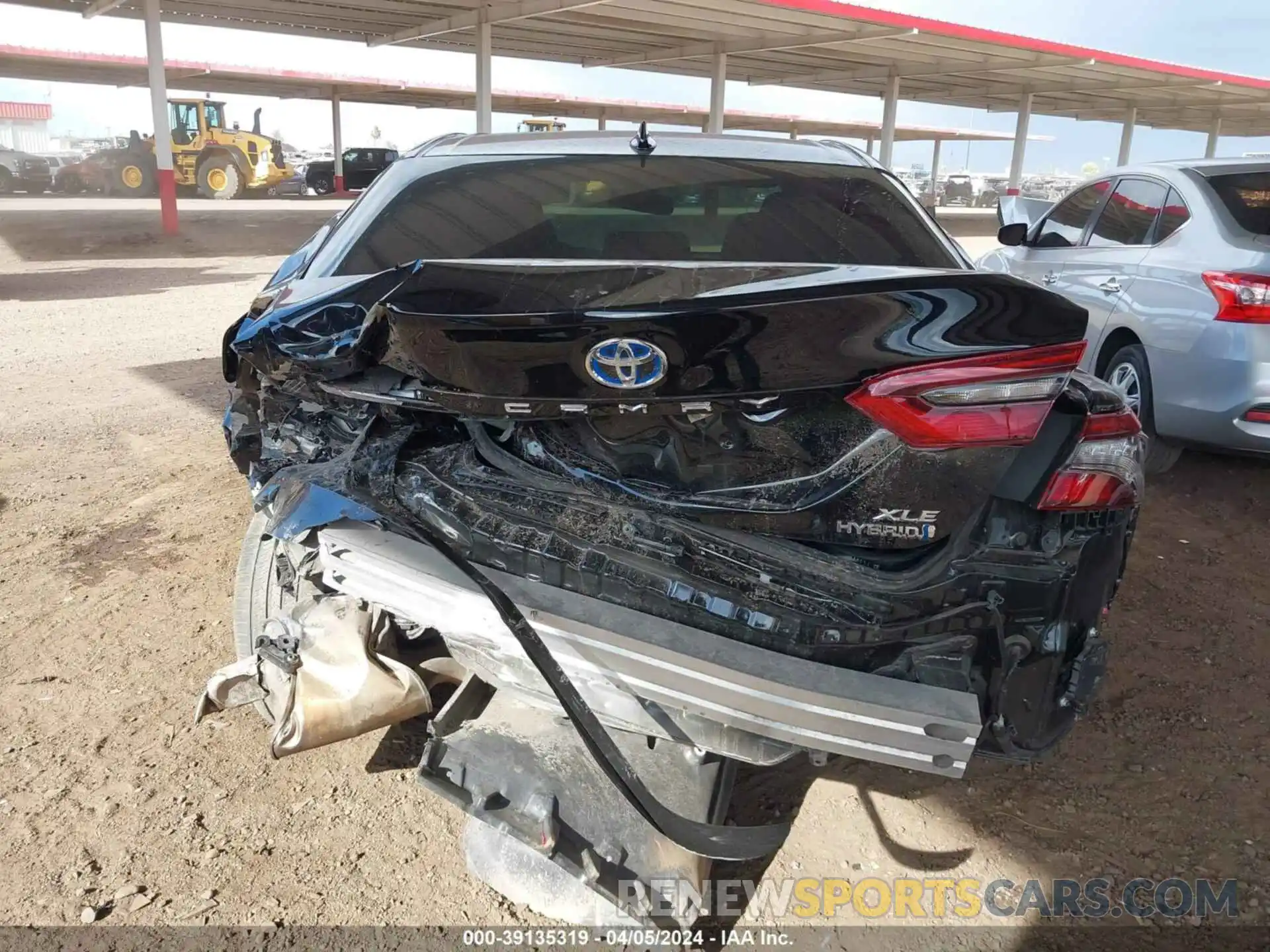 15 Photograph of a damaged car 4T1F31AK0NU599100 TOYOTA CAMRY 2022