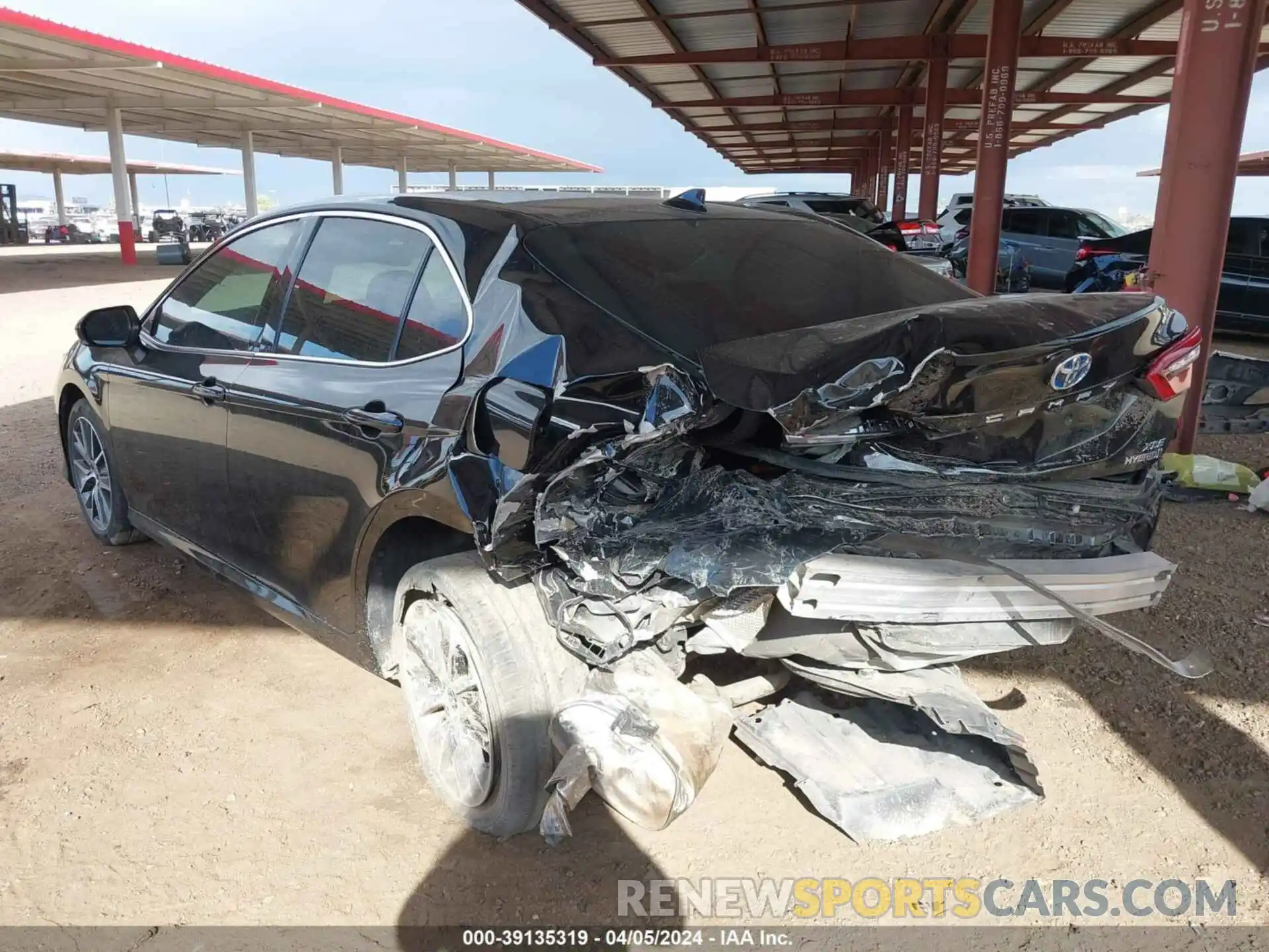 3 Photograph of a damaged car 4T1F31AK0NU599100 TOYOTA CAMRY 2022