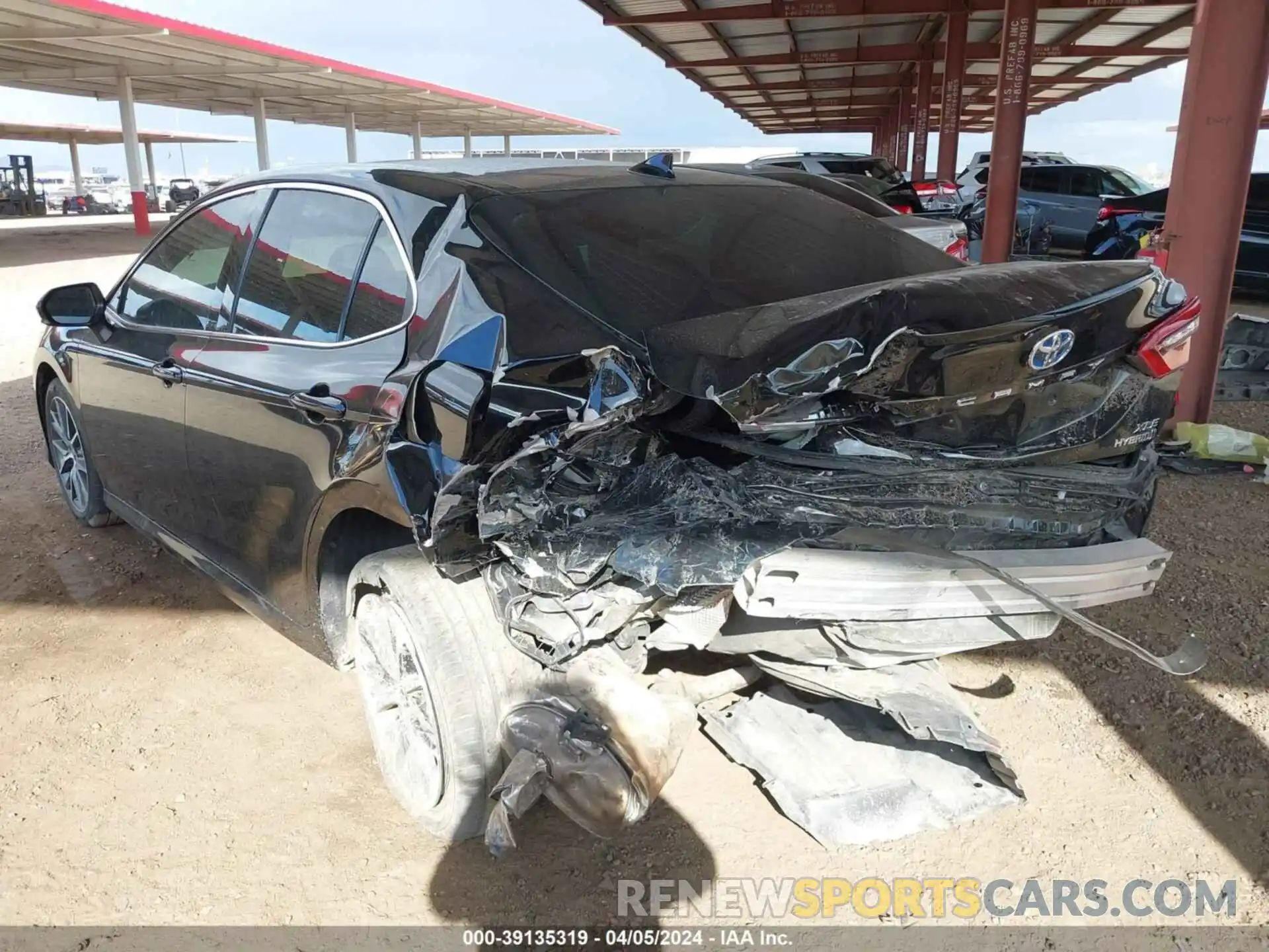 6 Photograph of a damaged car 4T1F31AK0NU599100 TOYOTA CAMRY 2022