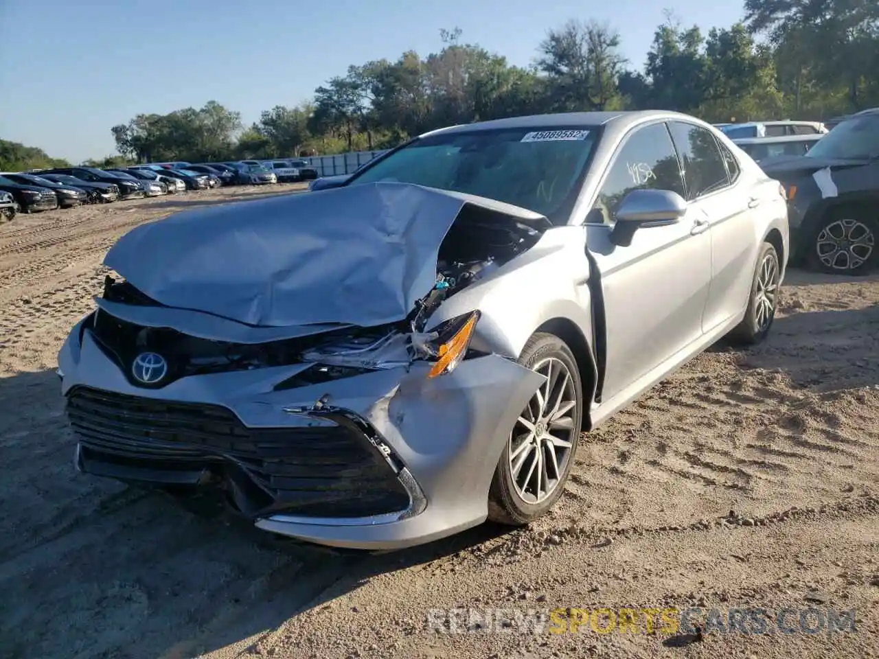 2 Photograph of a damaged car 4T1F31AK2NU574778 TOYOTA CAMRY 2022