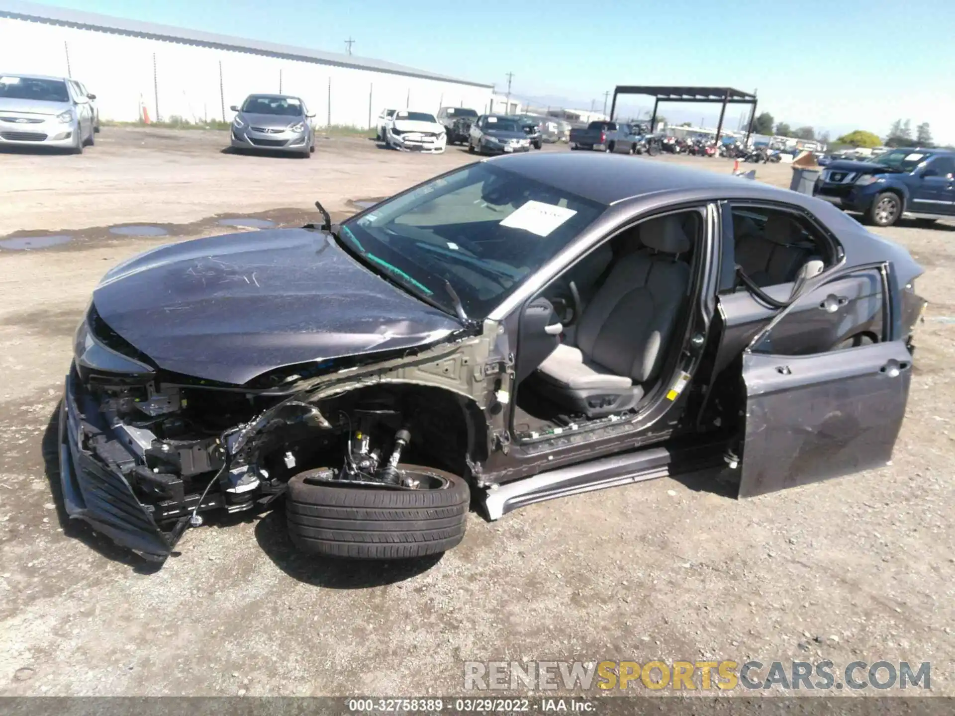 6 Photograph of a damaged car 4T1F31AK2NU578734 TOYOTA CAMRY 2022