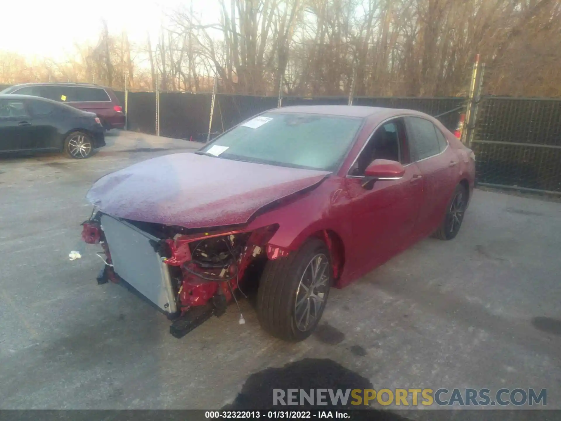 2 Photograph of a damaged car 4T1F31AK4NU579481 TOYOTA CAMRY 2022