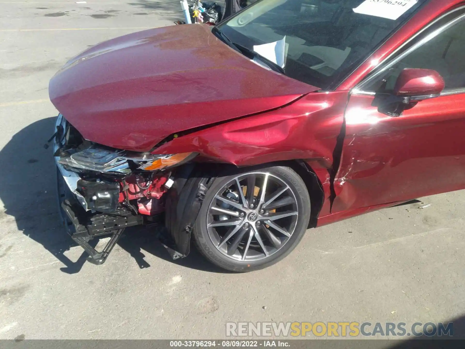 6 Photograph of a damaged car 4T1F31AK5NU043722 TOYOTA CAMRY 2022