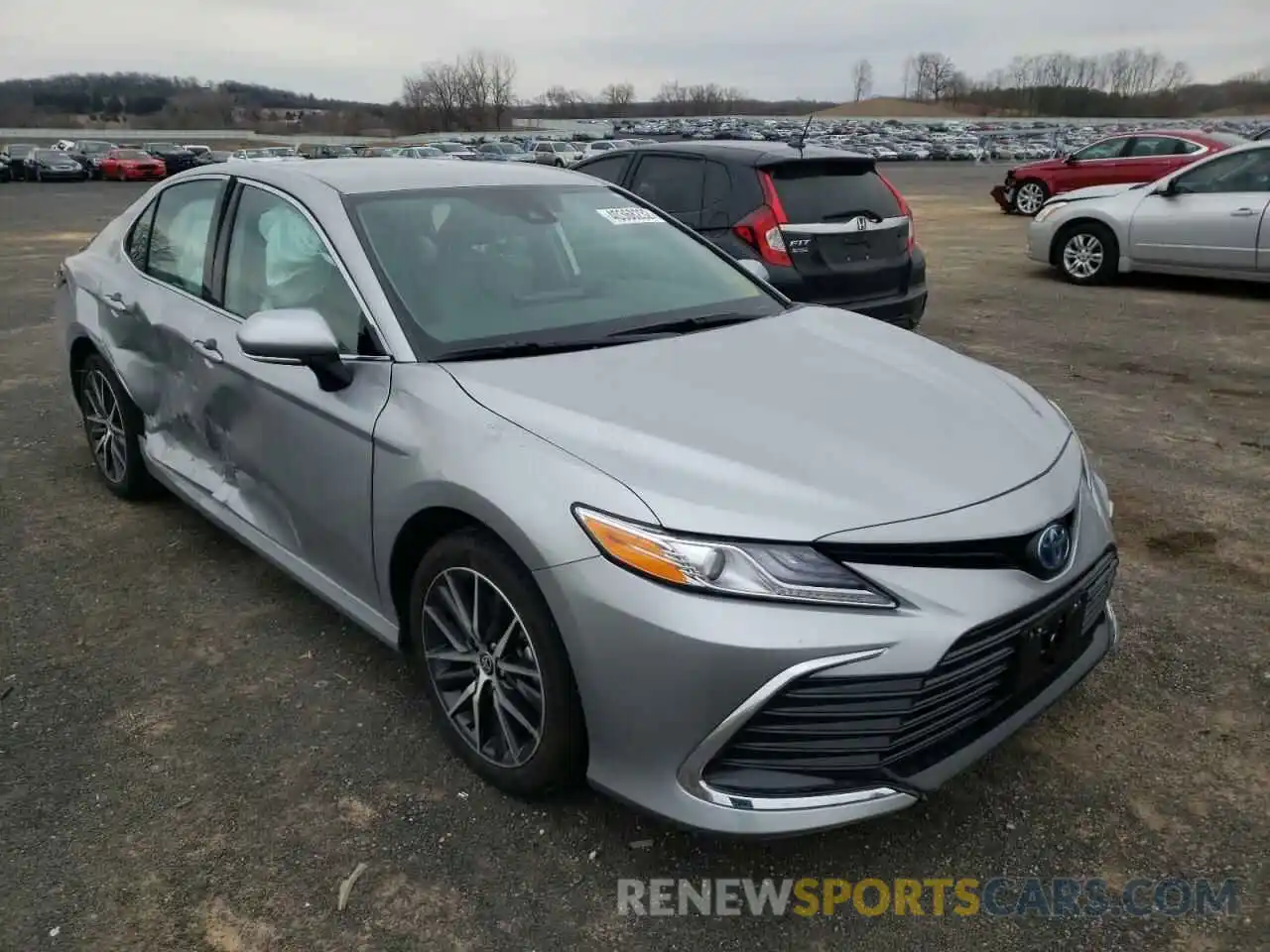 1 Photograph of a damaged car 4T1F31AKXNU572891 TOYOTA CAMRY 2022