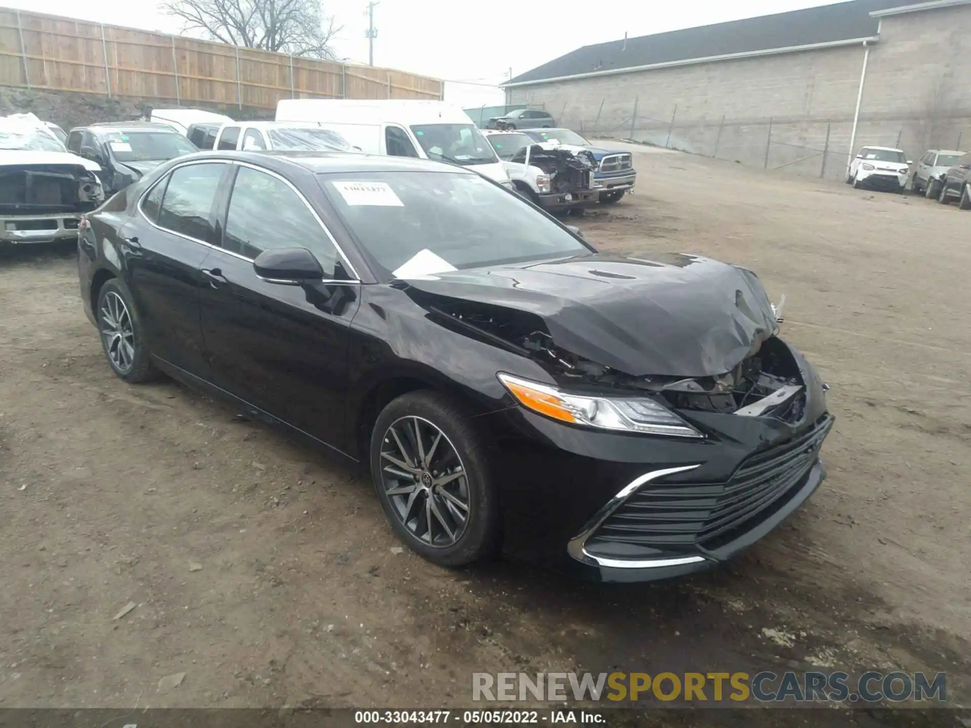 1 Photograph of a damaged car 4T1F31AKXNU579078 TOYOTA CAMRY 2022