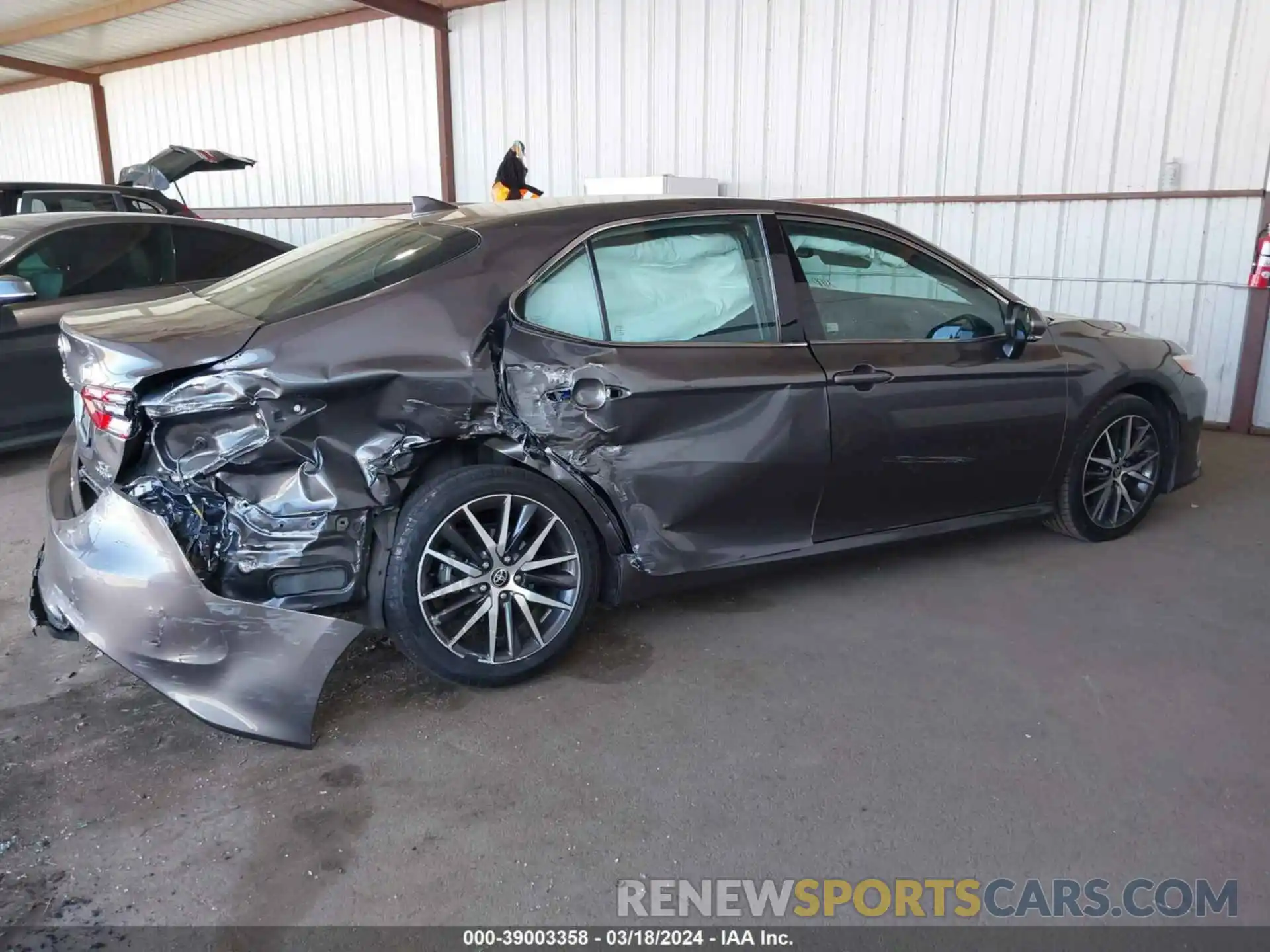 13 Photograph of a damaged car 4T1F31AKXNU587441 TOYOTA CAMRY 2022