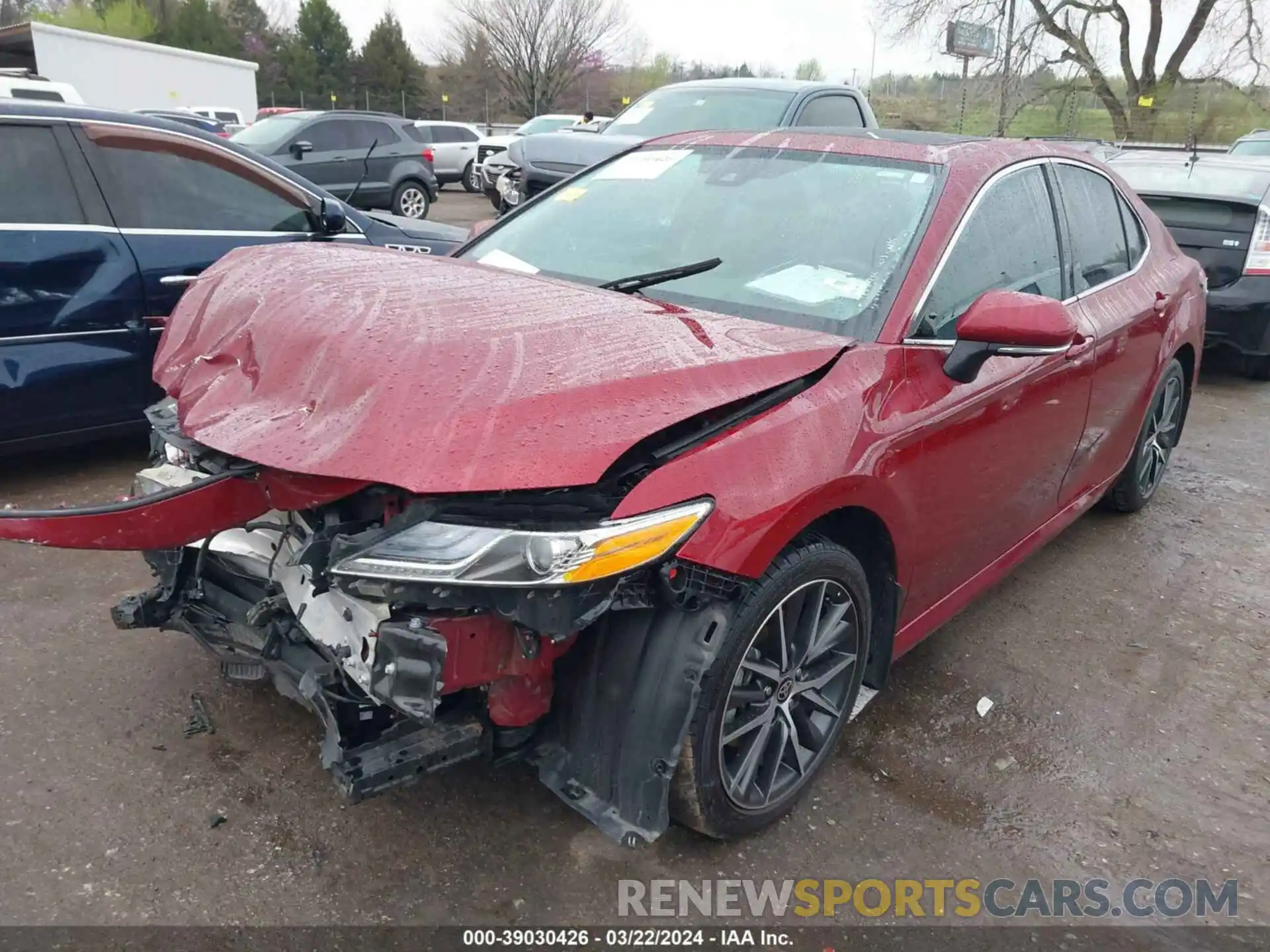 2 Photograph of a damaged car 4T1F31AKXNU598231 TOYOTA CAMRY 2022