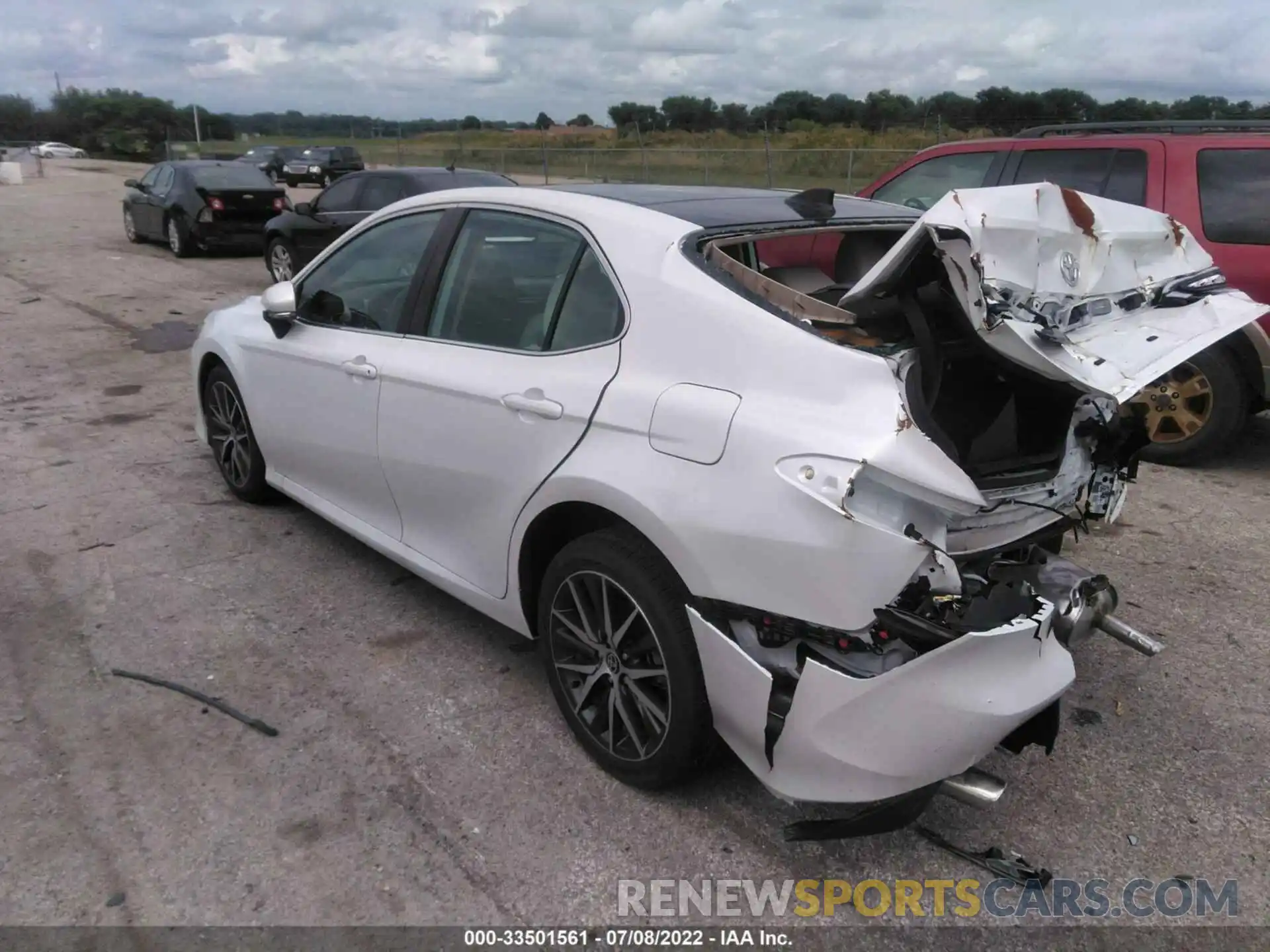 3 Photograph of a damaged car 4T1FZ1AK5NU062849 TOYOTA CAMRY 2022