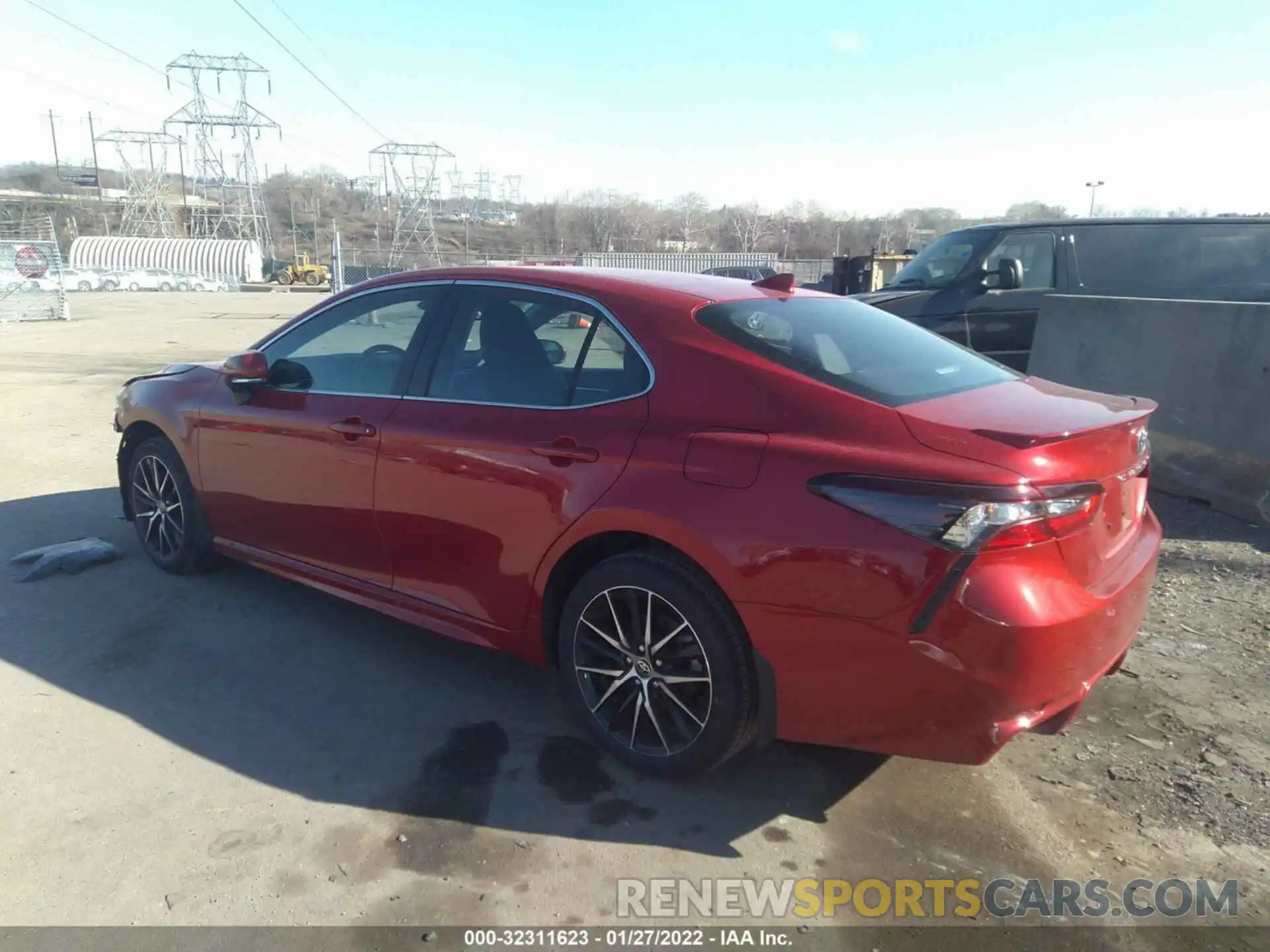 3 Photograph of a damaged car 4T1G11AK0NU014025 TOYOTA CAMRY 2022