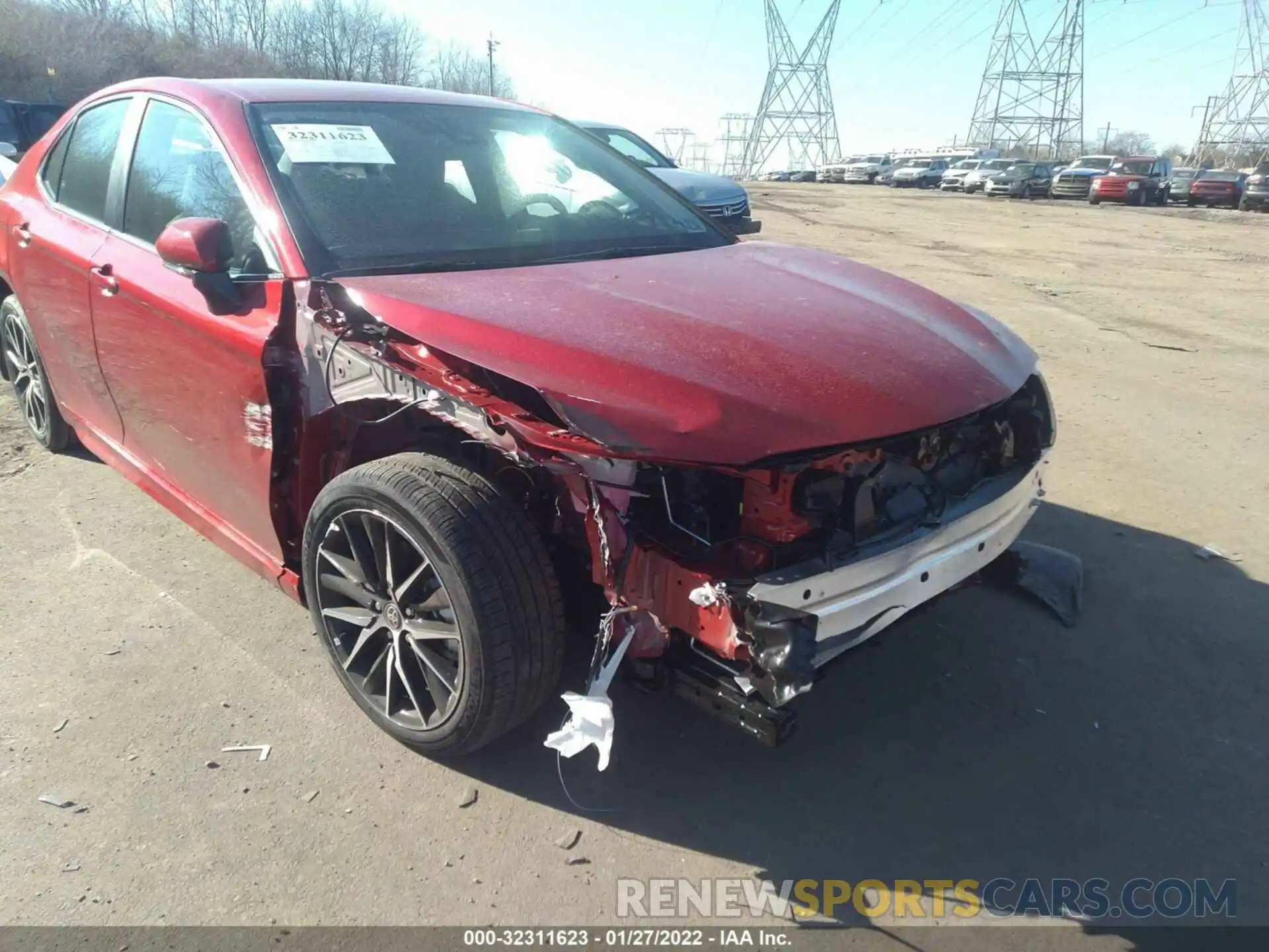 6 Photograph of a damaged car 4T1G11AK0NU014025 TOYOTA CAMRY 2022