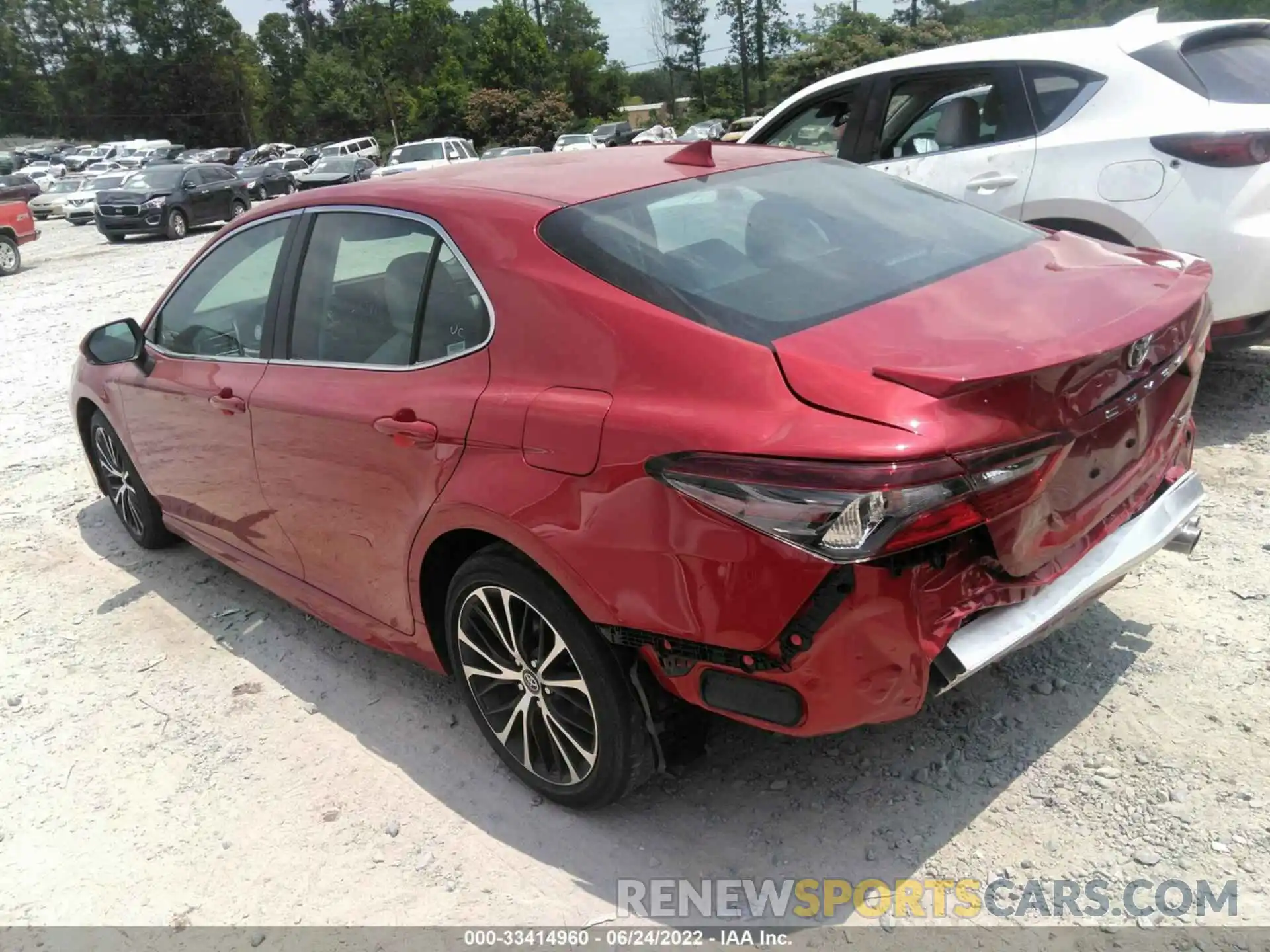 3 Photograph of a damaged car 4T1G11AK0NU032654 TOYOTA CAMRY 2022