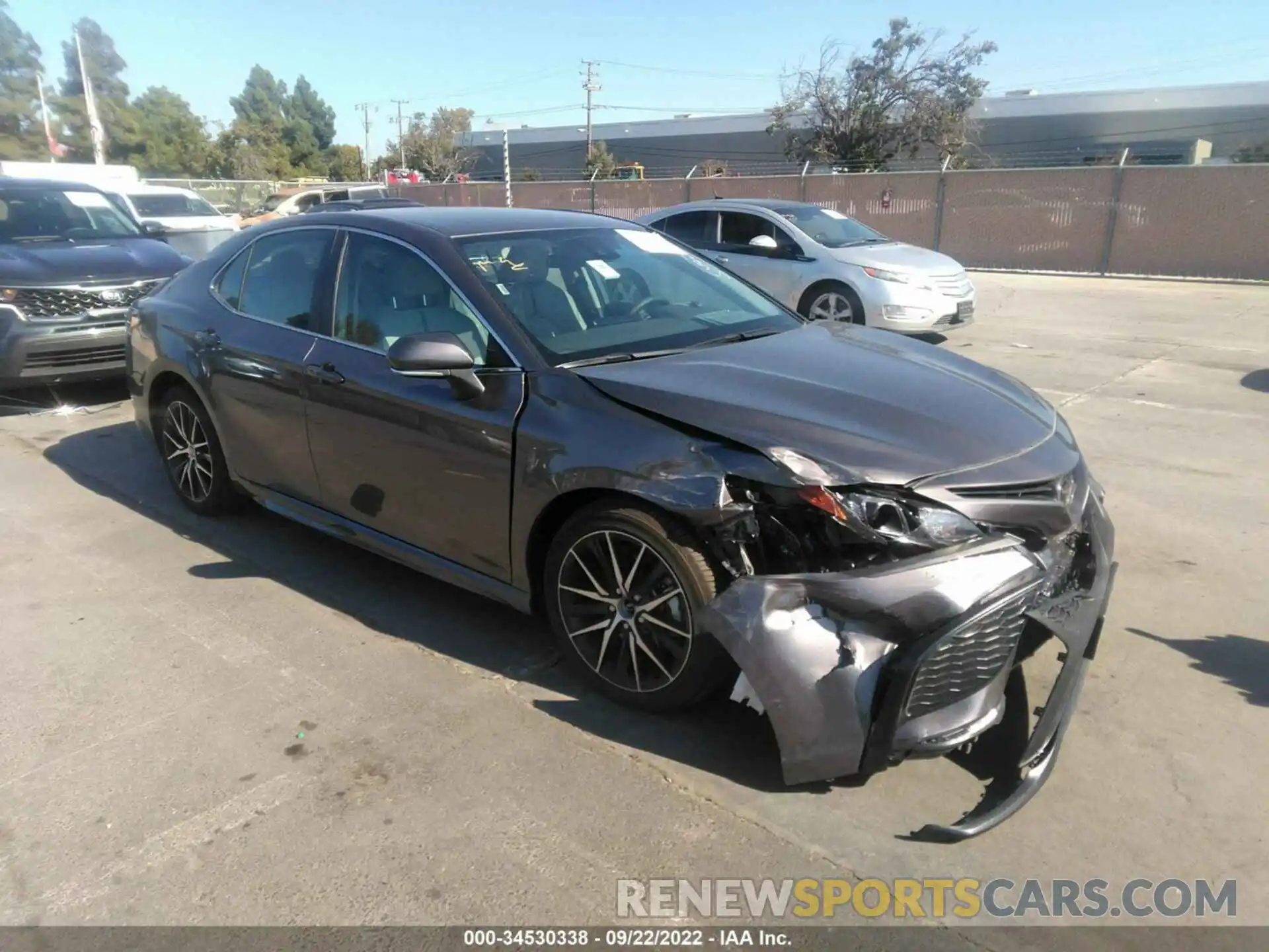 1 Photograph of a damaged car 4T1G11AK0NU059451 TOYOTA CAMRY 2022