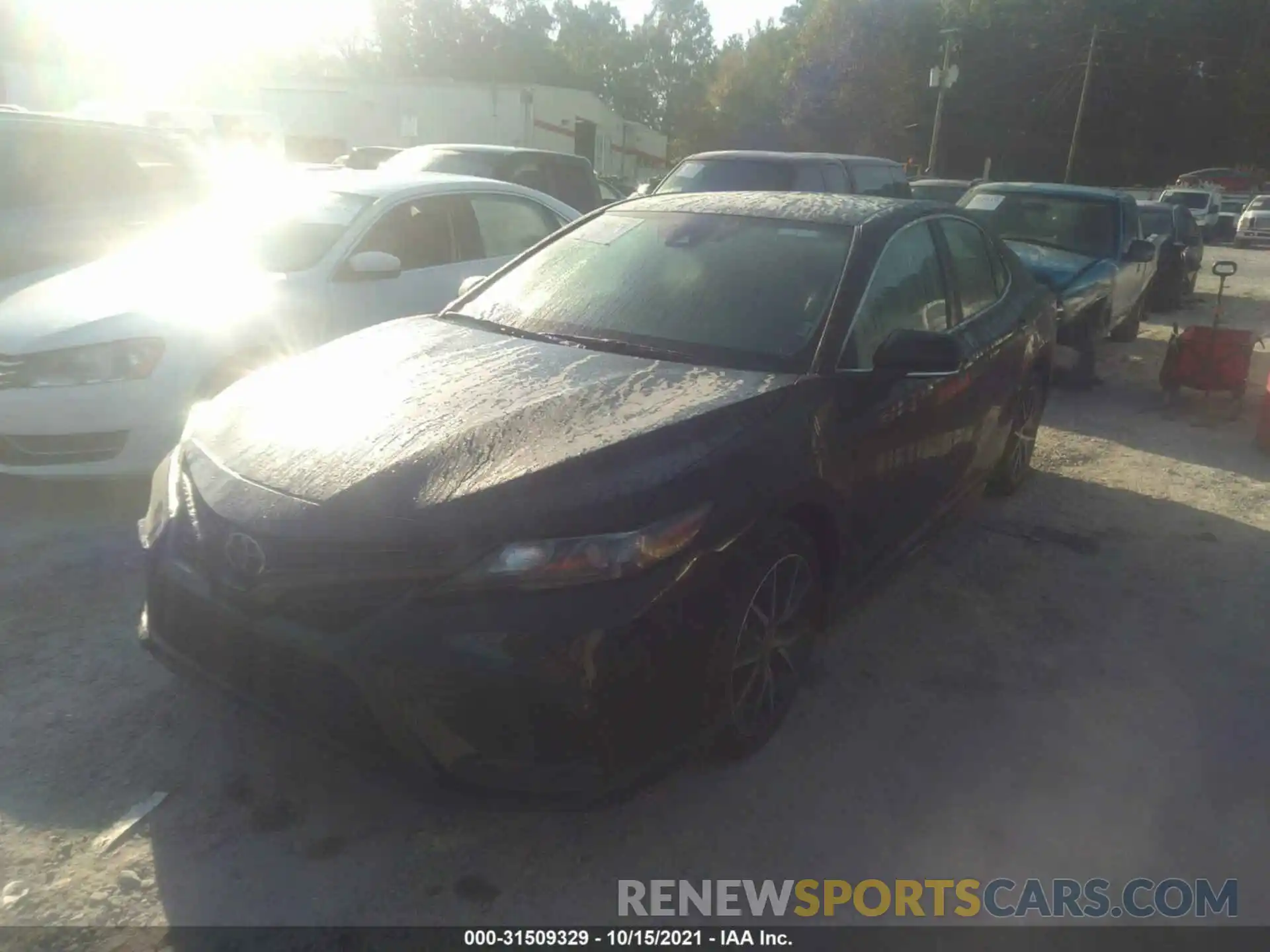 2 Photograph of a damaged car 4T1G11AK0NU499007 TOYOTA CAMRY 2022