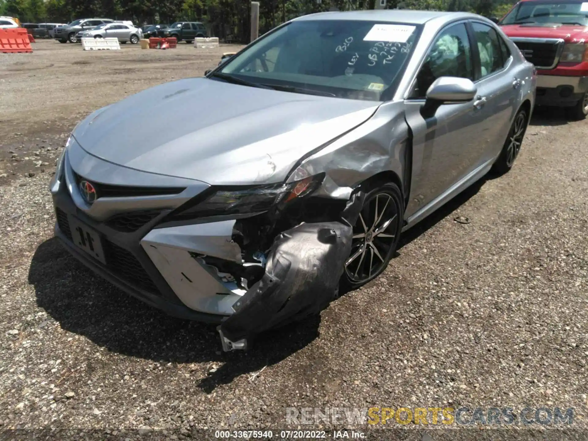 6 Photograph of a damaged car 4T1G11AK0NU499394 TOYOTA CAMRY 2022