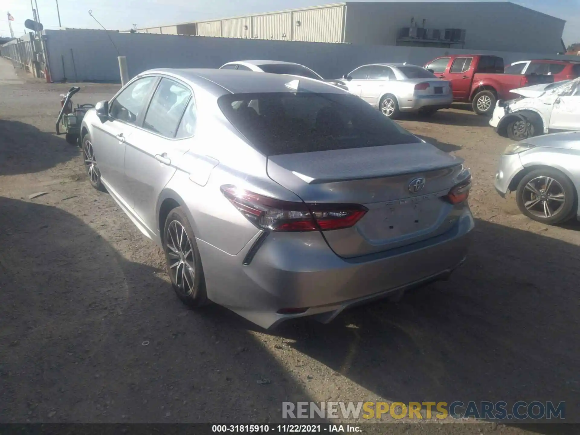 3 Photograph of a damaged car 4T1G11AK0NU617685 TOYOTA CAMRY 2022