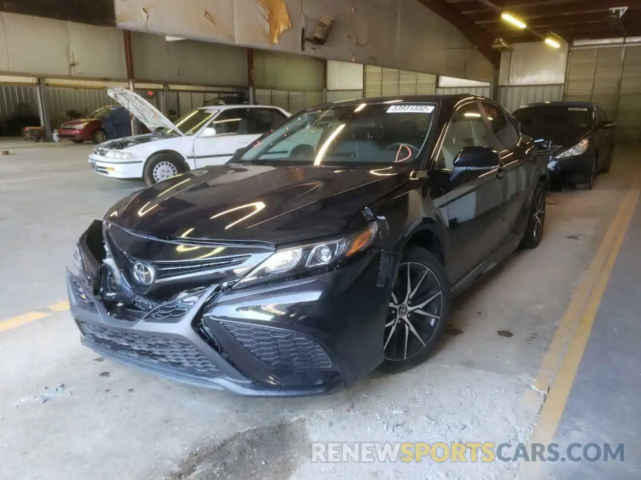 2 Photograph of a damaged car 4T1G11AK0NU621770 TOYOTA CAMRY 2022