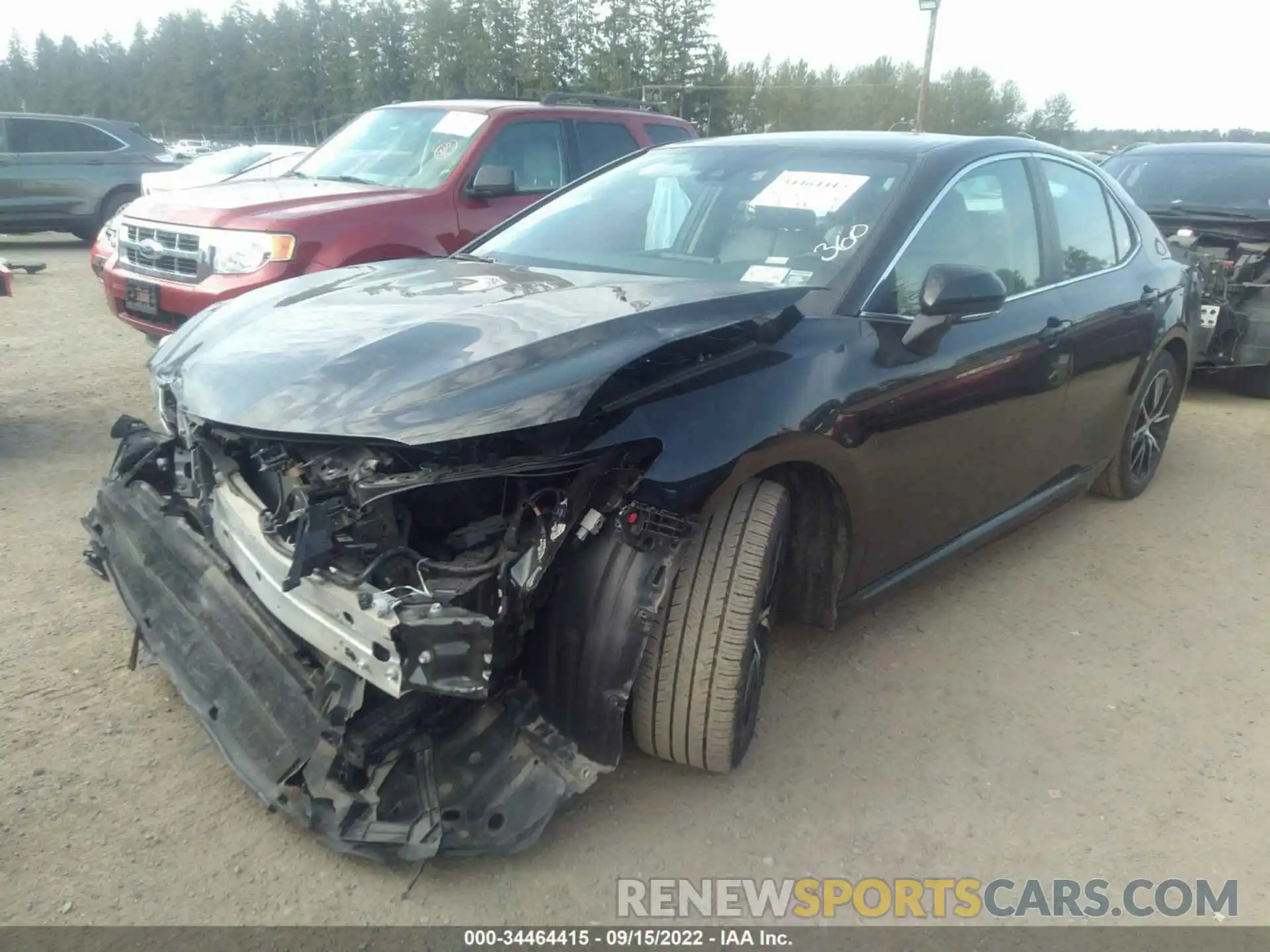 2 Photograph of a damaged car 4T1G11AK0NU623907 TOYOTA CAMRY 2022