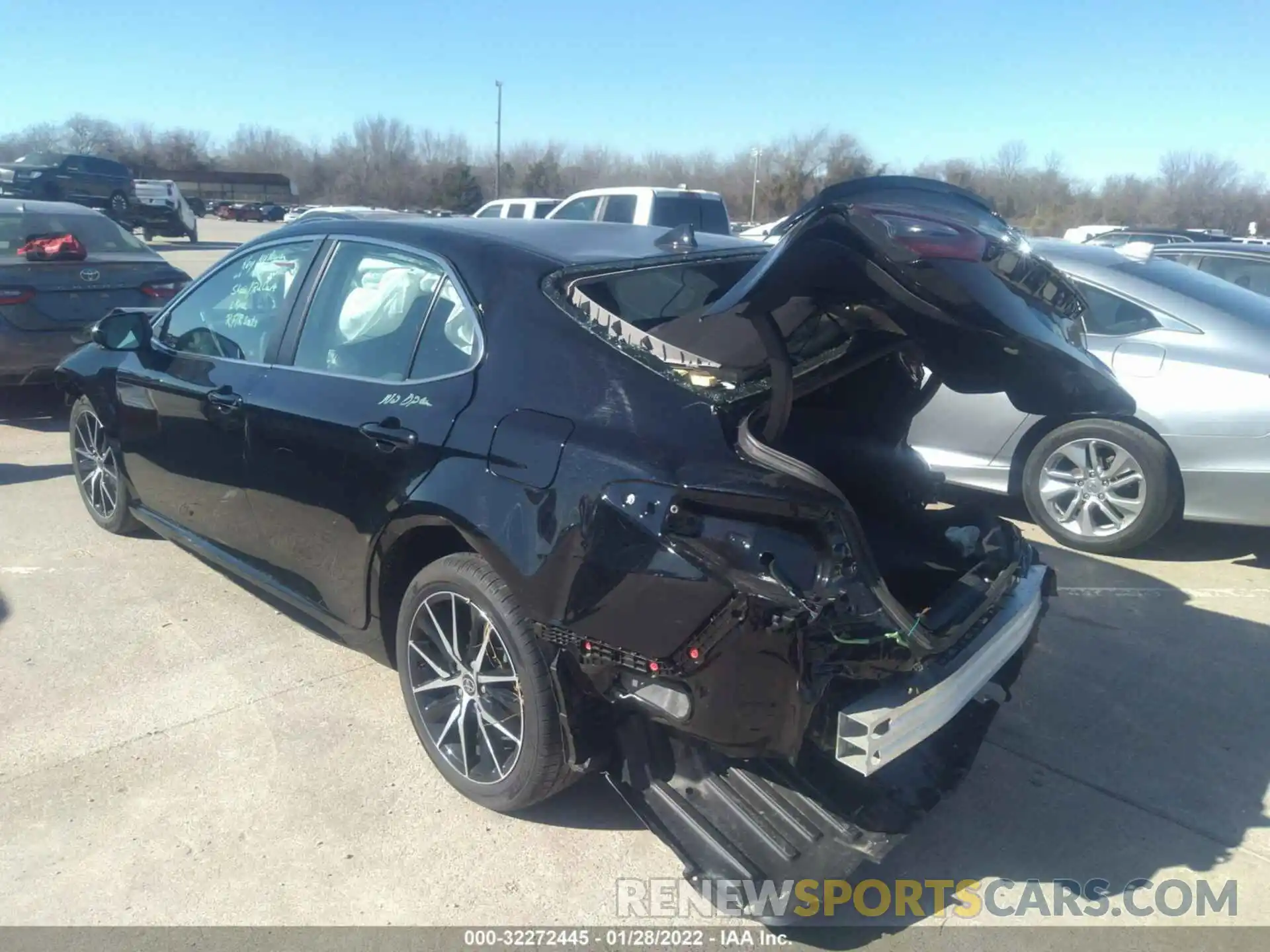 3 Photograph of a damaged car 4T1G11AK0NU630257 TOYOTA CAMRY 2022