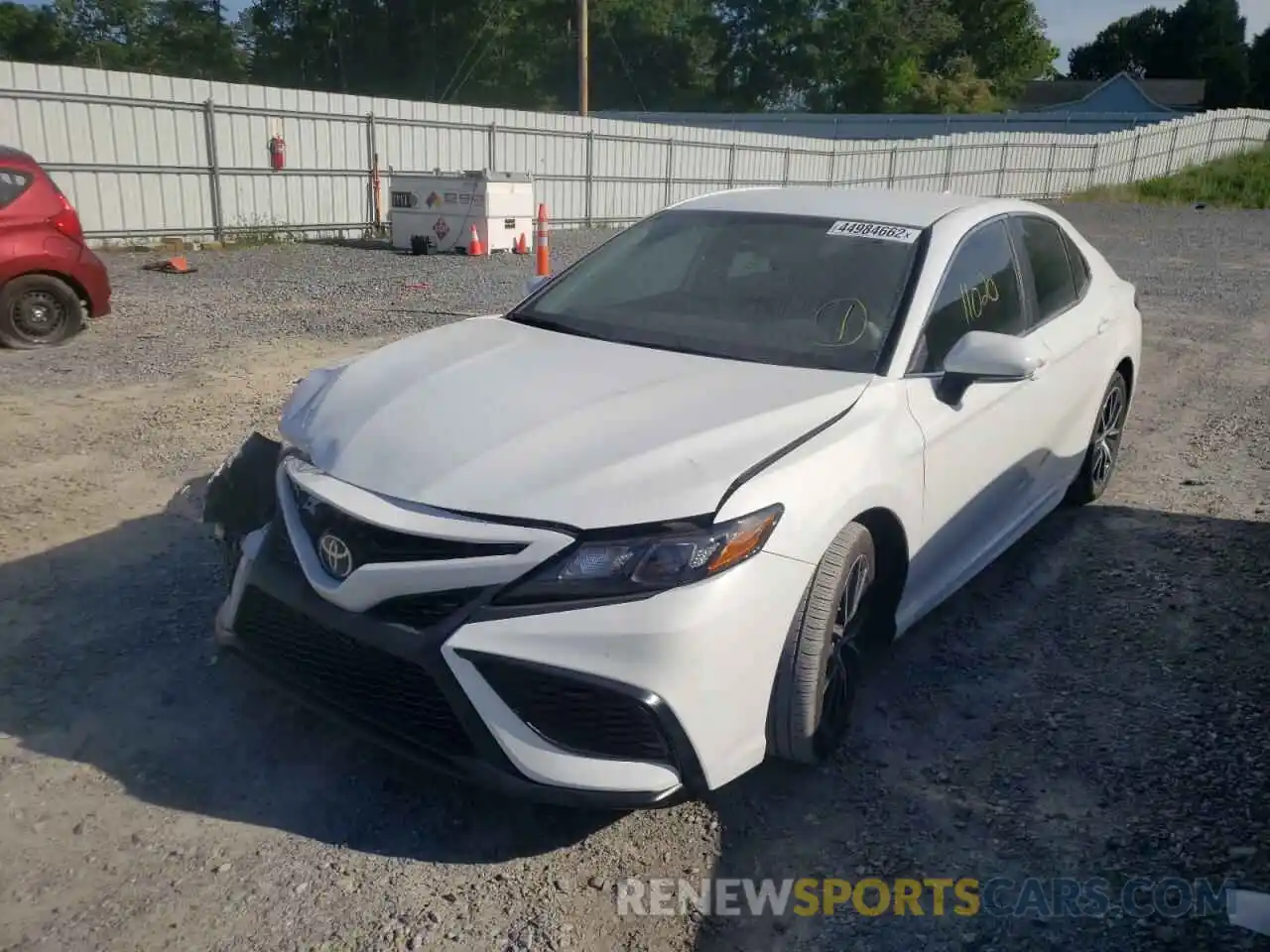 2 Photograph of a damaged car 4T1G11AK0NU630789 TOYOTA CAMRY 2022