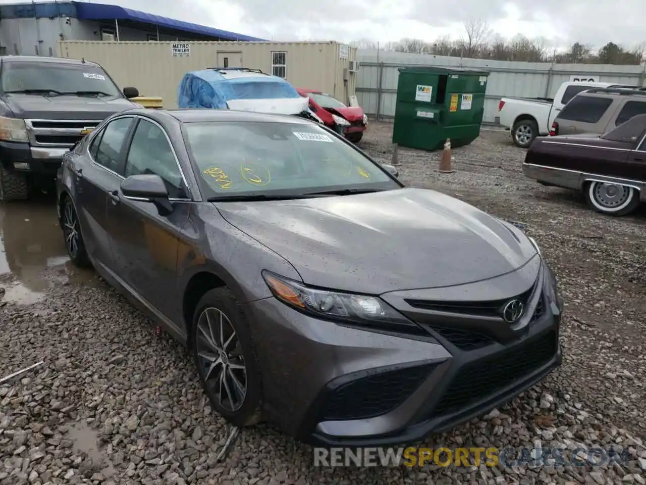 1 Photograph of a damaged car 4T1G11AK0NU634826 TOYOTA CAMRY 2022