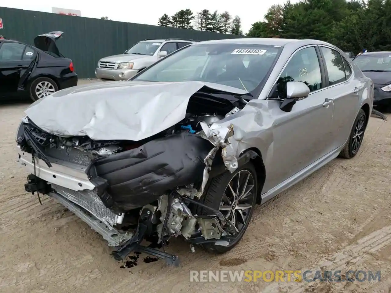 2 Photograph of a damaged car 4T1G11AK0NU676929 TOYOTA CAMRY 2022