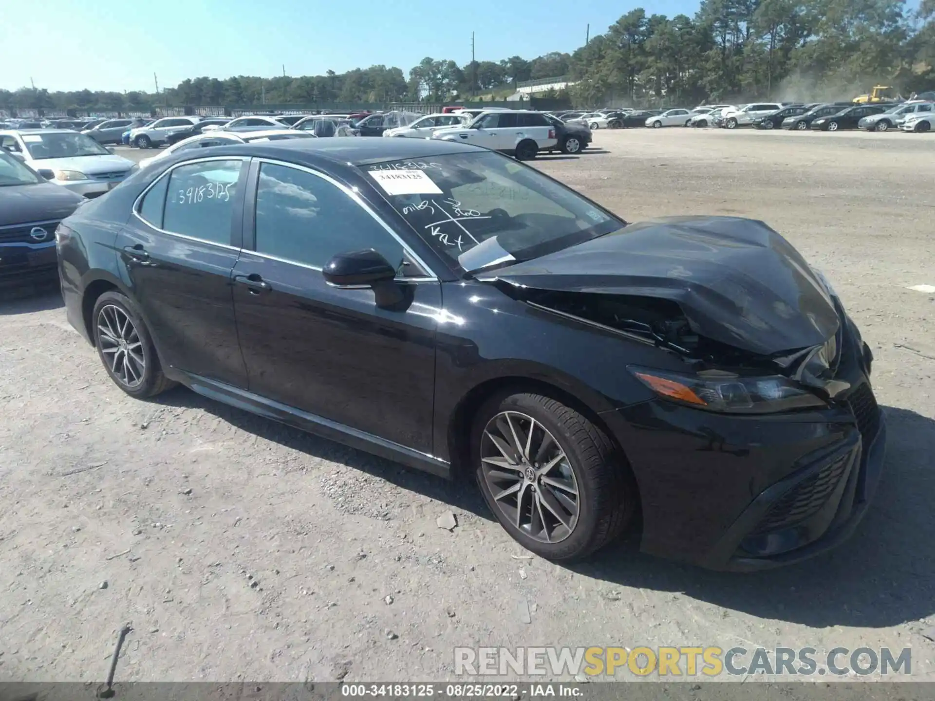 1 Photograph of a damaged car 4T1G11AK0NU684755 TOYOTA CAMRY 2022