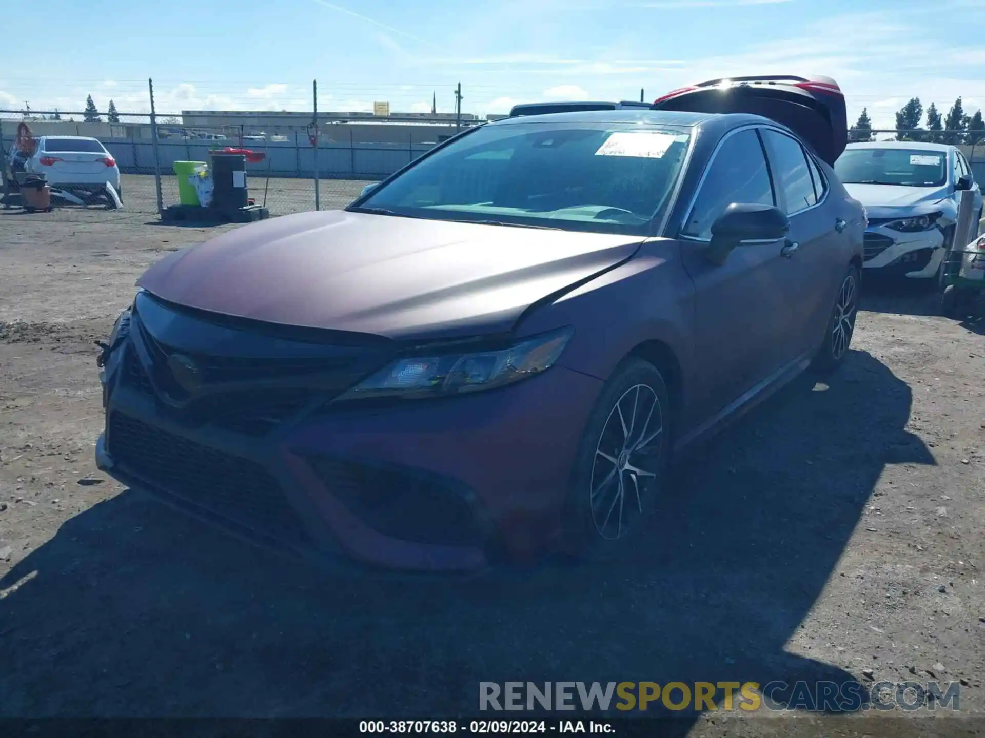 2 Photograph of a damaged car 4T1G11AK0NU686652 TOYOTA CAMRY 2022