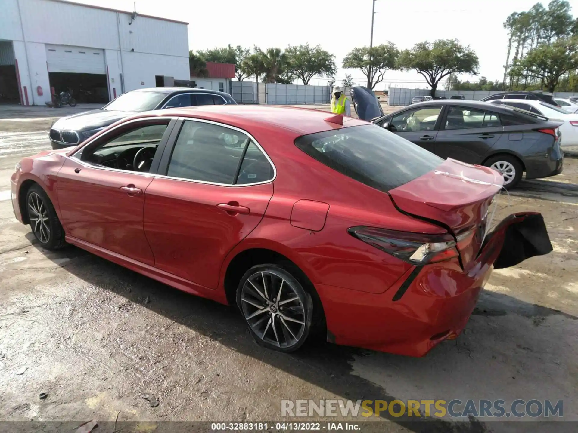 3 Photograph of a damaged car 4T1G11AK1NU018679 TOYOTA CAMRY 2022