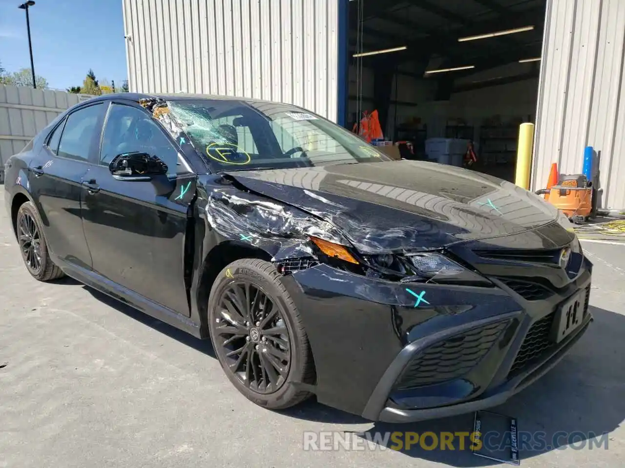 1 Photograph of a damaged car 4T1G11AK1NU024773 TOYOTA CAMRY 2022