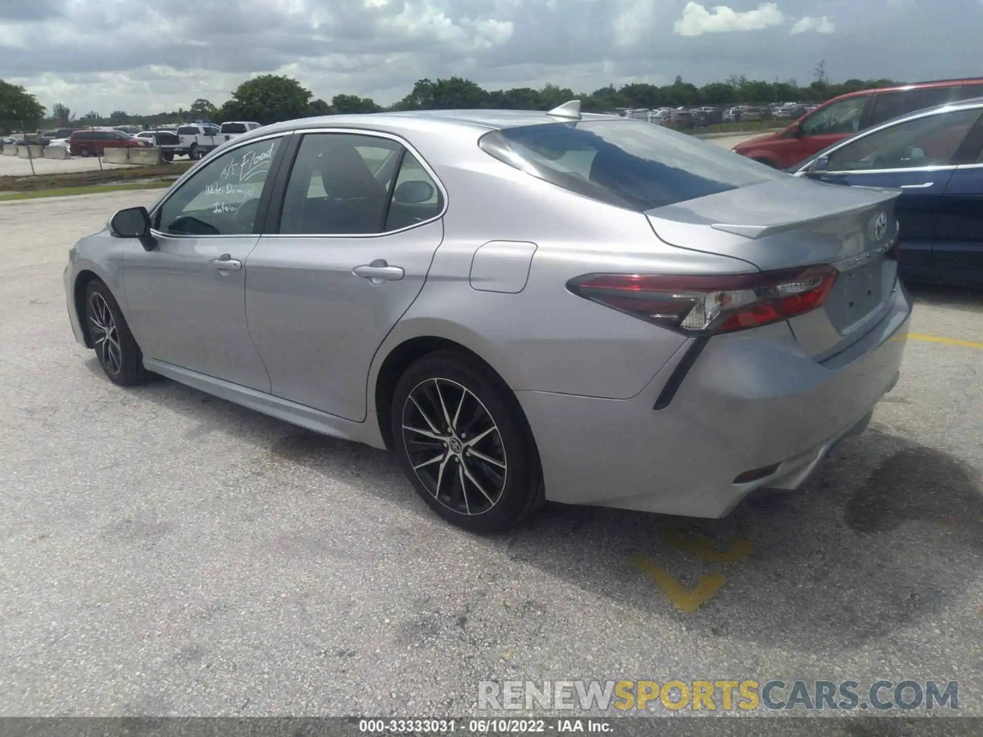 3 Photograph of a damaged car 4T1G11AK1NU028130 TOYOTA CAMRY 2022