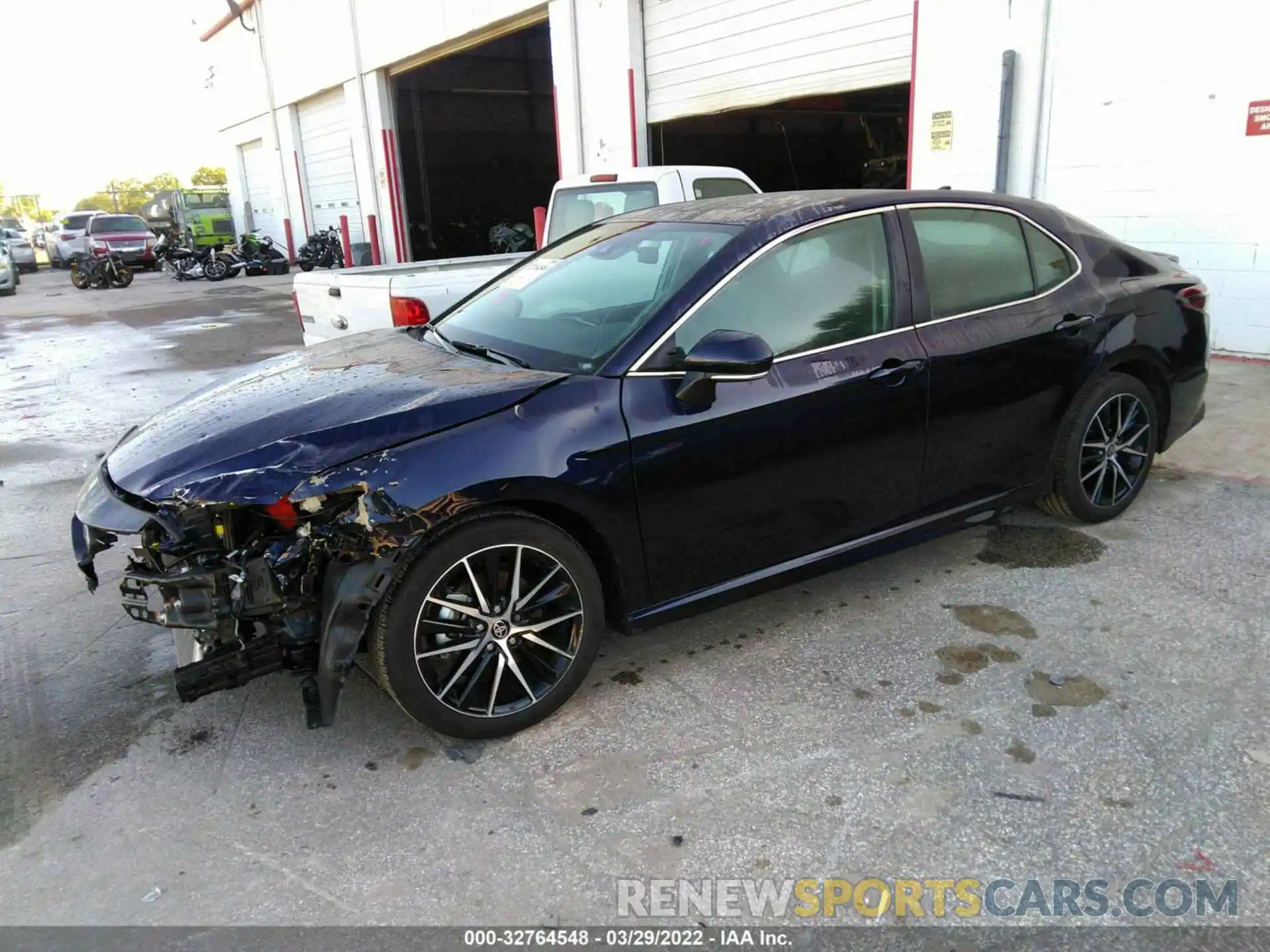 2 Photograph of a damaged car 4T1G11AK1NU622426 TOYOTA CAMRY 2022