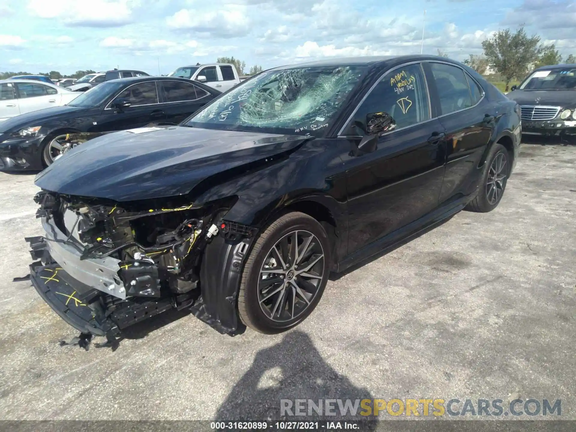 2 Photograph of a damaged car 4T1G11AK1NU622684 TOYOTA CAMRY 2022