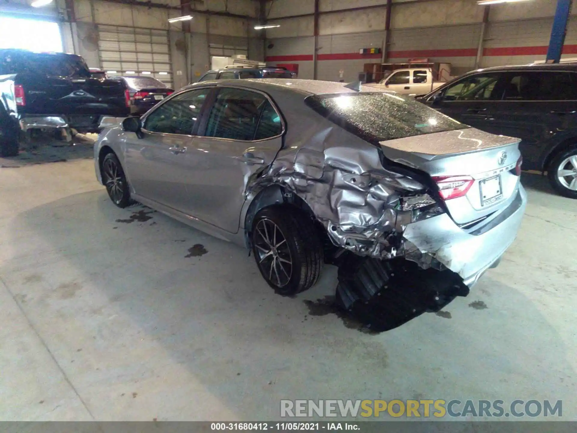 3 Photograph of a damaged car 4T1G11AK1NU624810 TOYOTA CAMRY 2022