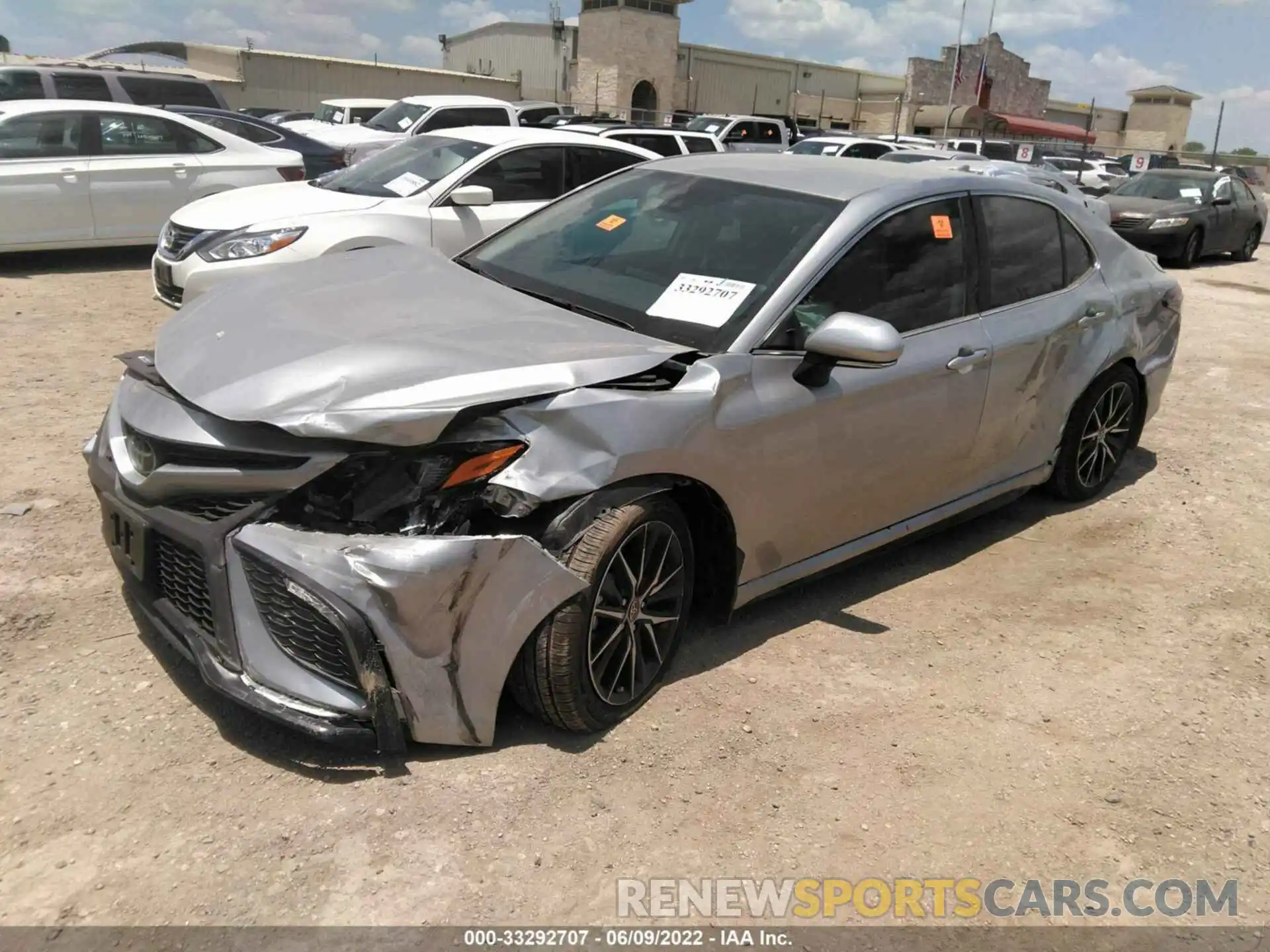 2 Photograph of a damaged car 4T1G11AK1NU630879 TOYOTA CAMRY 2022