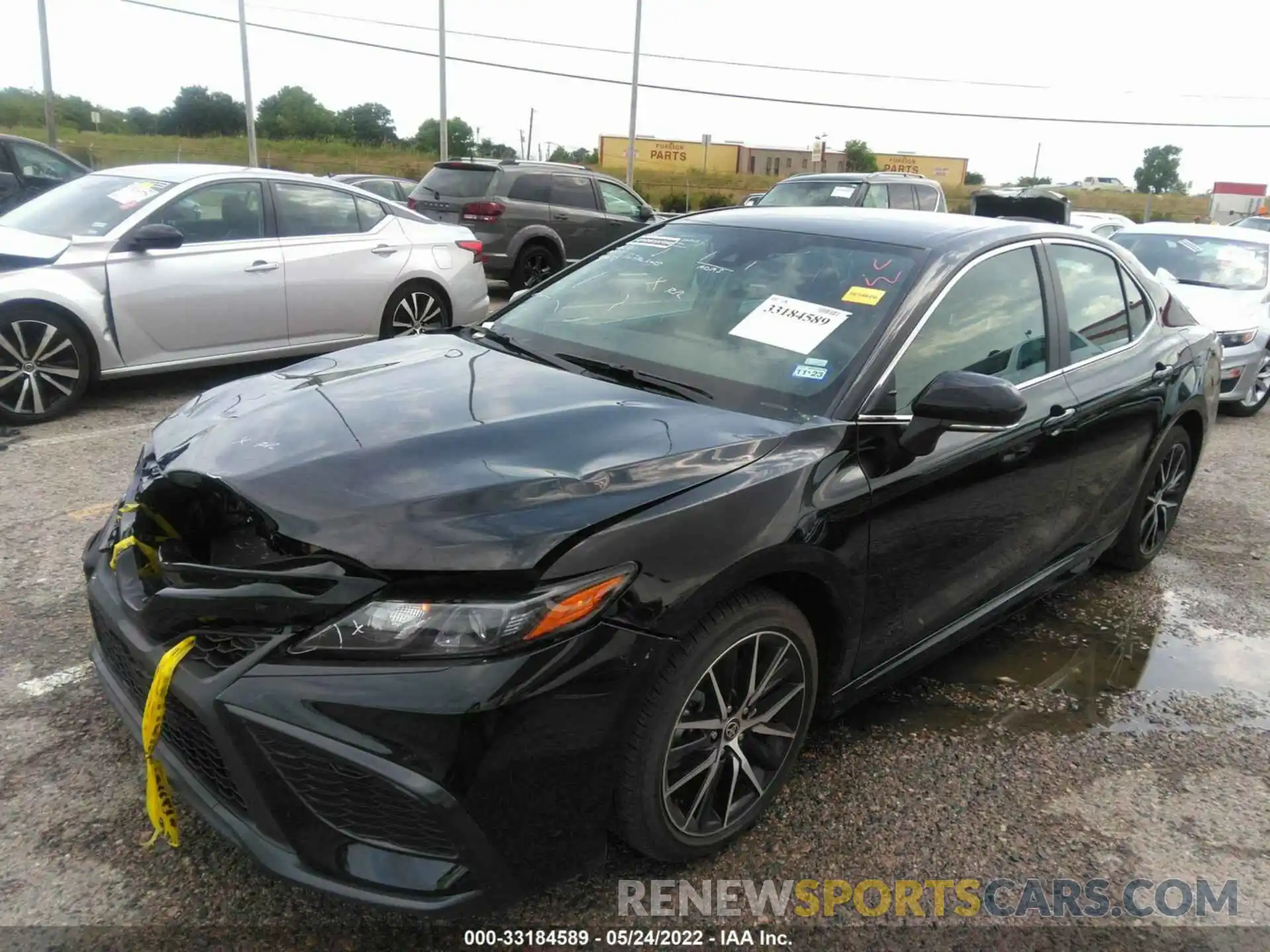 2 Photograph of a damaged car 4T1G11AK1NU643910 TOYOTA CAMRY 2022