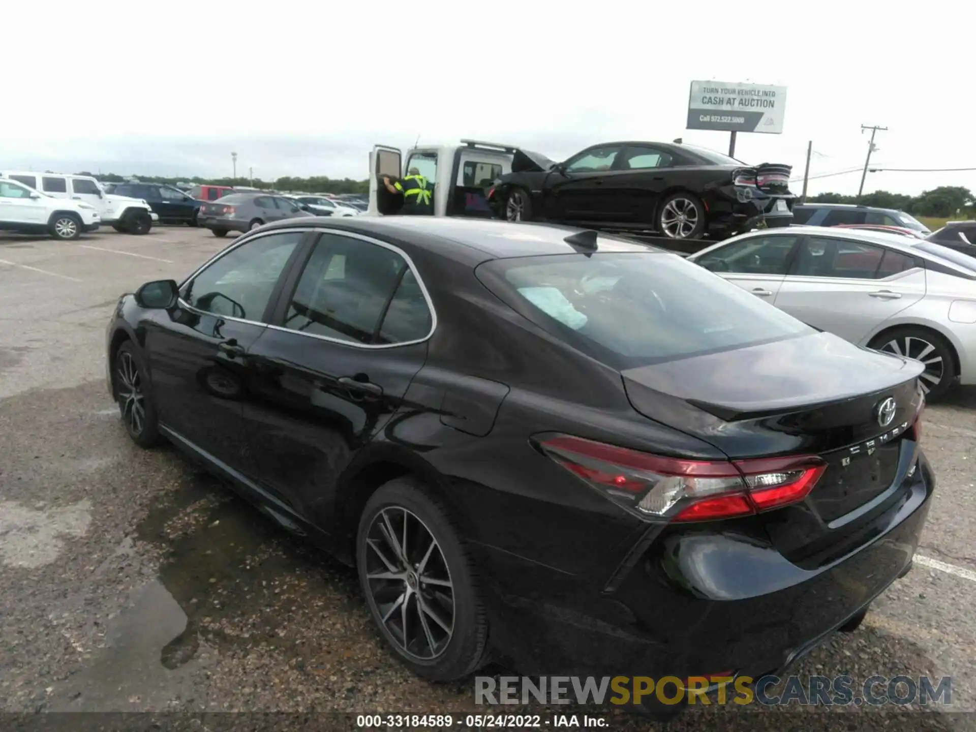 3 Photograph of a damaged car 4T1G11AK1NU643910 TOYOTA CAMRY 2022