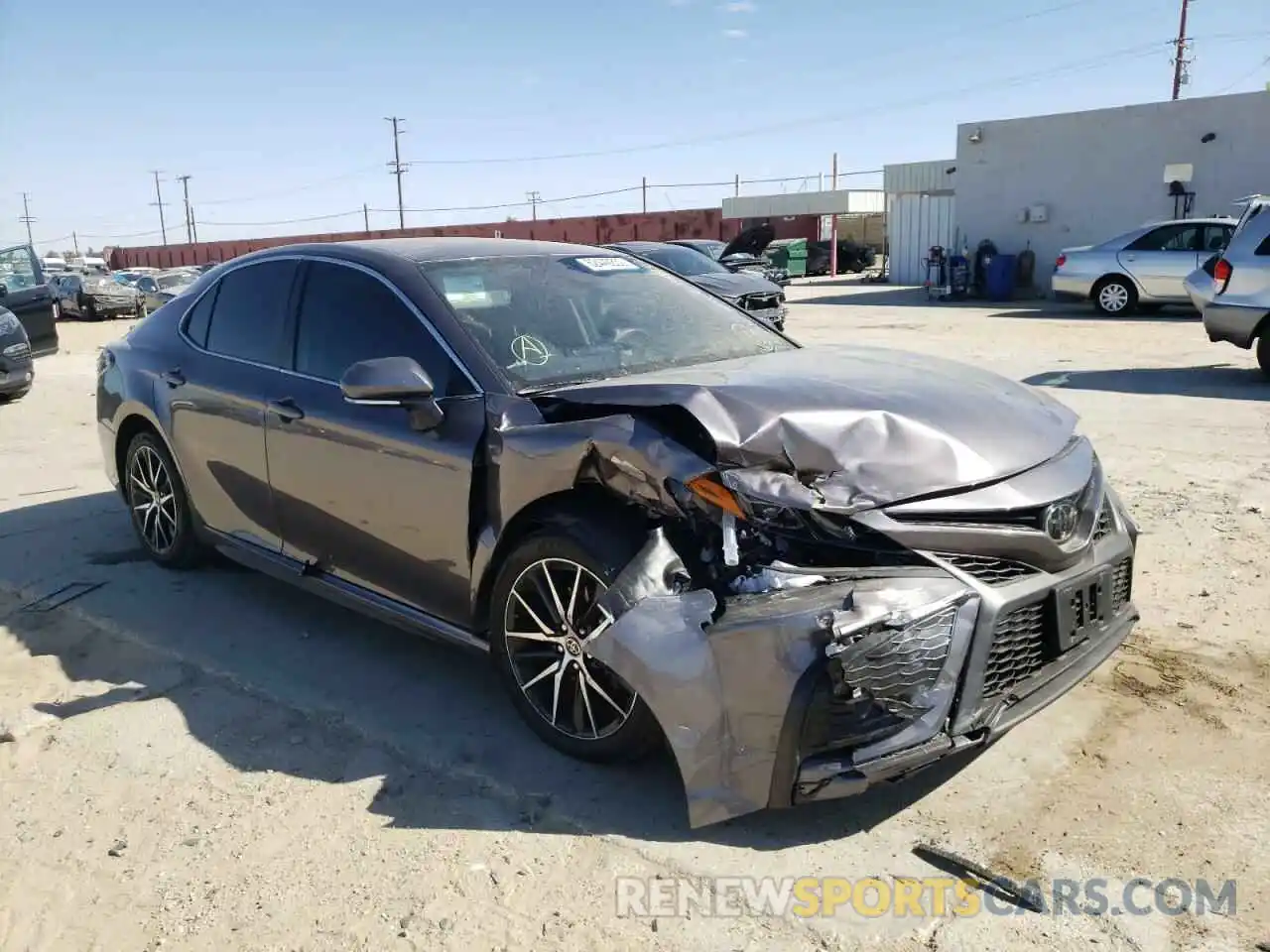 1 Photograph of a damaged car 4T1G11AK1NU651070 TOYOTA CAMRY 2022