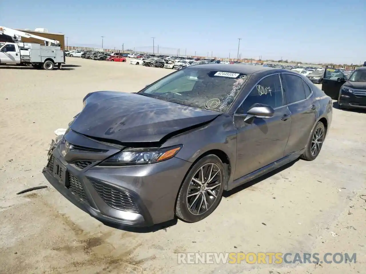 2 Photograph of a damaged car 4T1G11AK1NU651070 TOYOTA CAMRY 2022