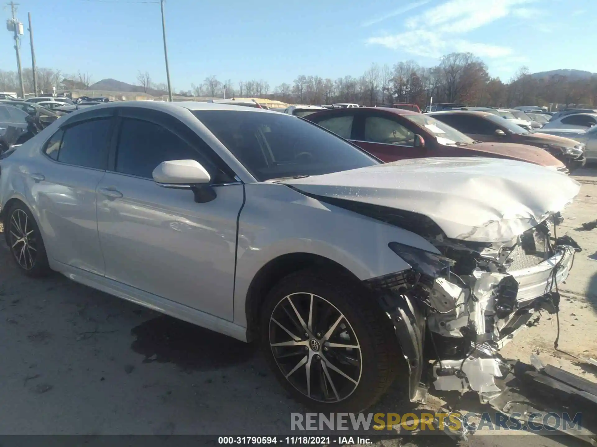 1 Photograph of a damaged car 4T1G11AK2NU001146 TOYOTA CAMRY 2022