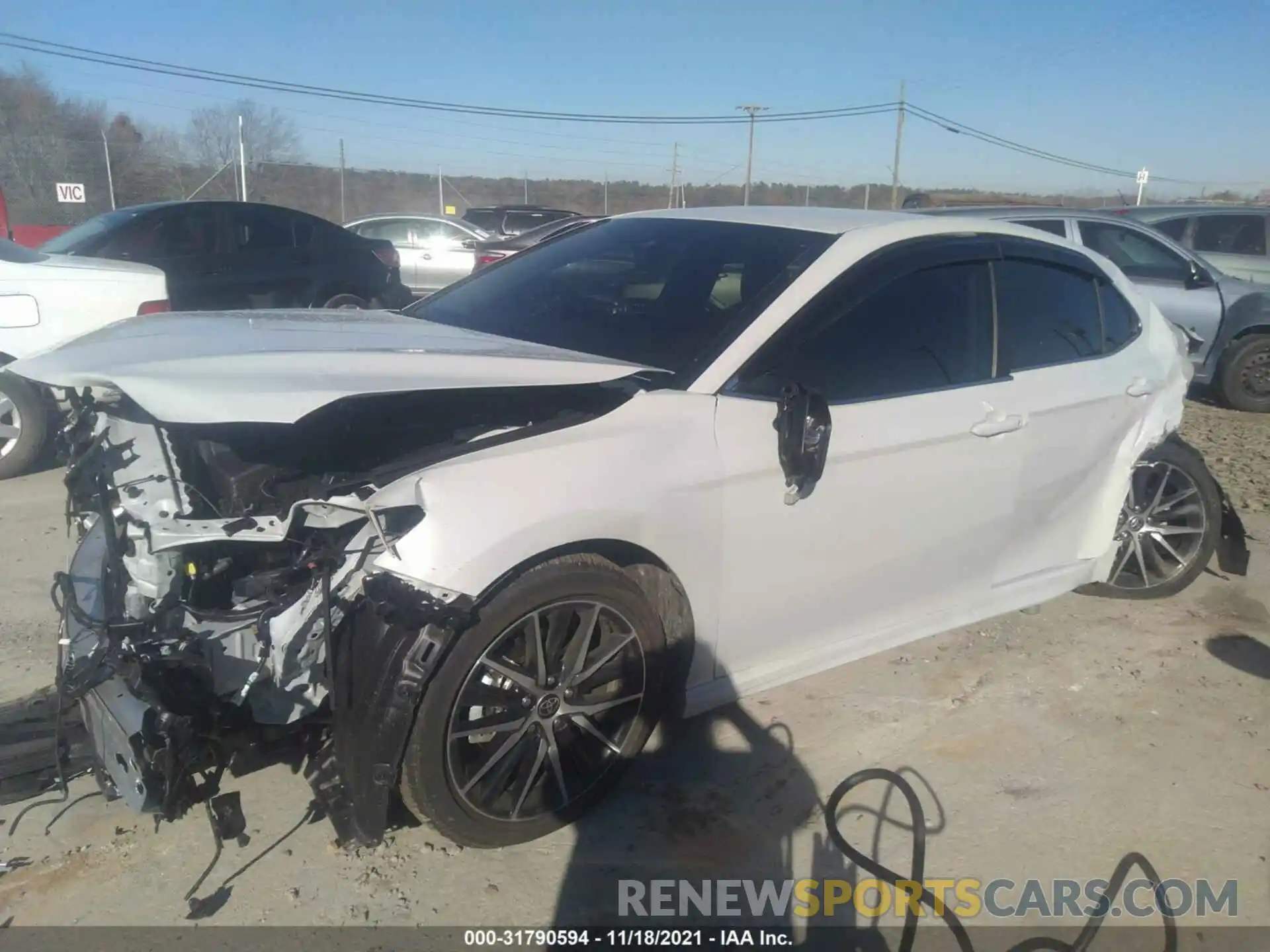 2 Photograph of a damaged car 4T1G11AK2NU001146 TOYOTA CAMRY 2022