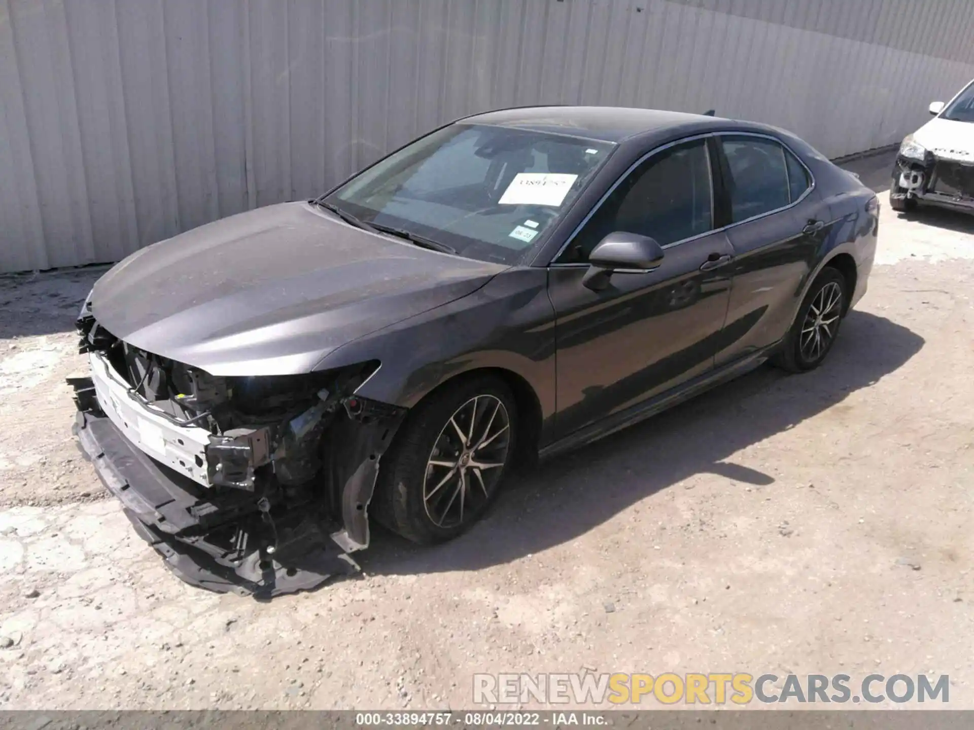 2 Photograph of a damaged car 4T1G11AK2NU002989 TOYOTA CAMRY 2022