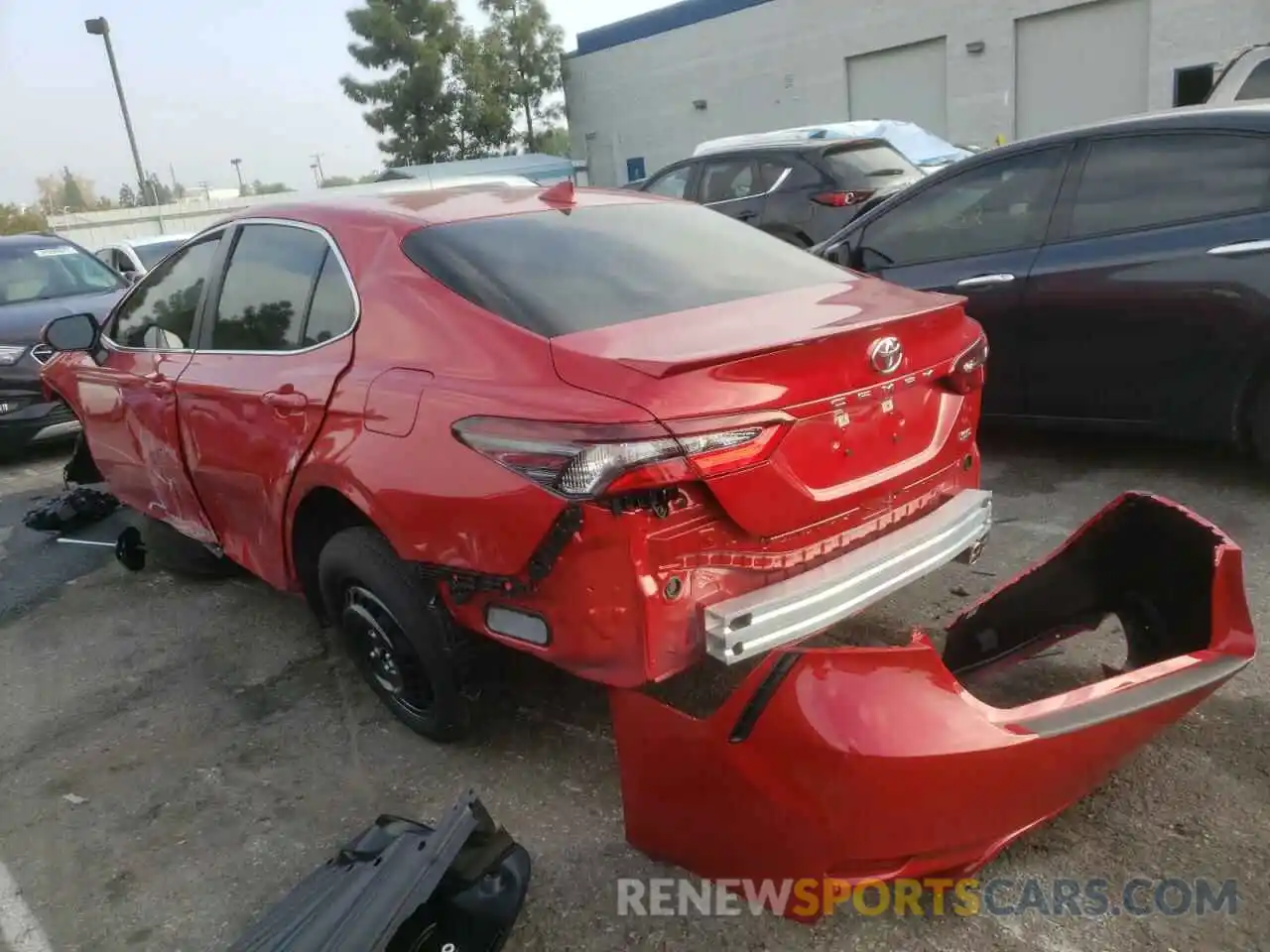 3 Photograph of a damaged car 4T1G11AK2NU008792 TOYOTA CAMRY 2022