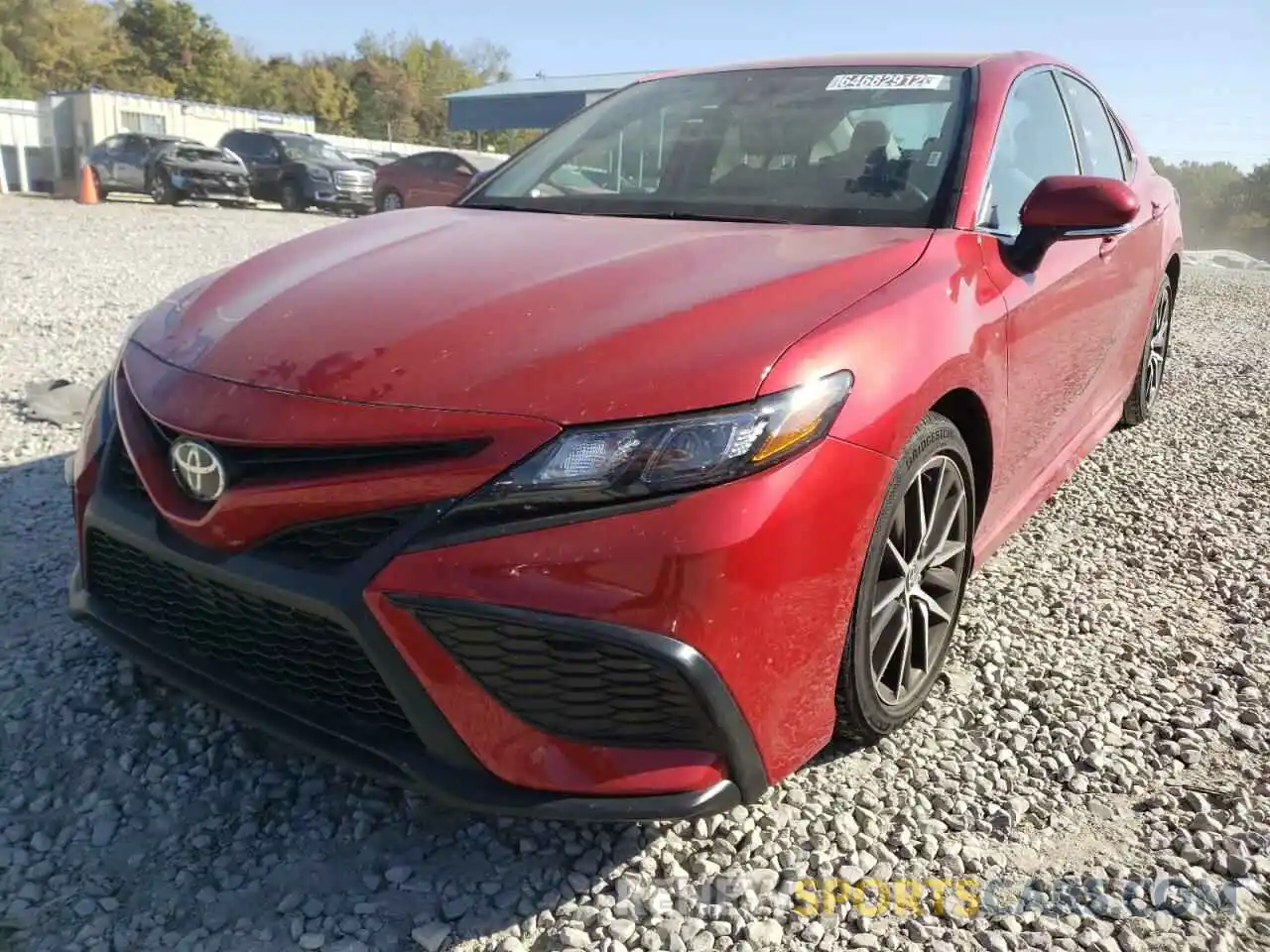 2 Photograph of a damaged car 4T1G11AK2NU032221 TOYOTA CAMRY 2022