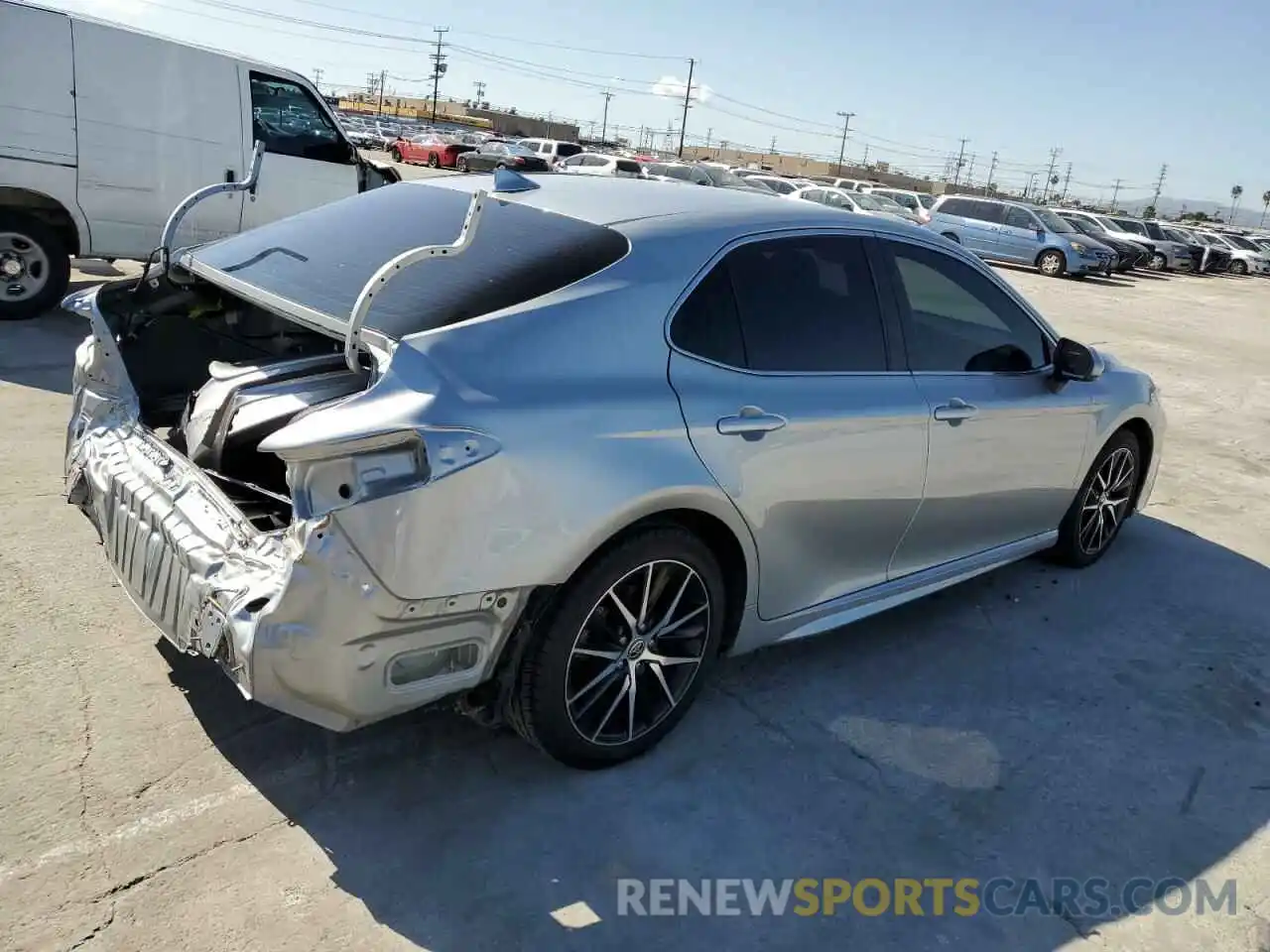 3 Photograph of a damaged car 4T1G11AK2NU043168 TOYOTA CAMRY 2022