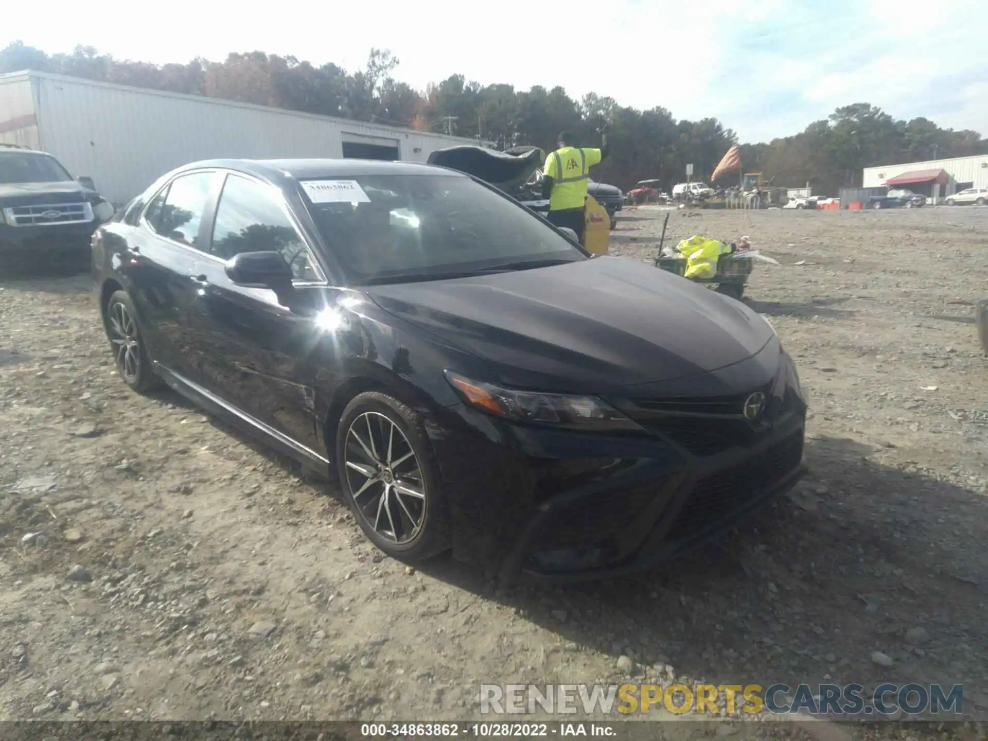 1 Photograph of a damaged car 4T1G11AK2NU617607 TOYOTA CAMRY 2022